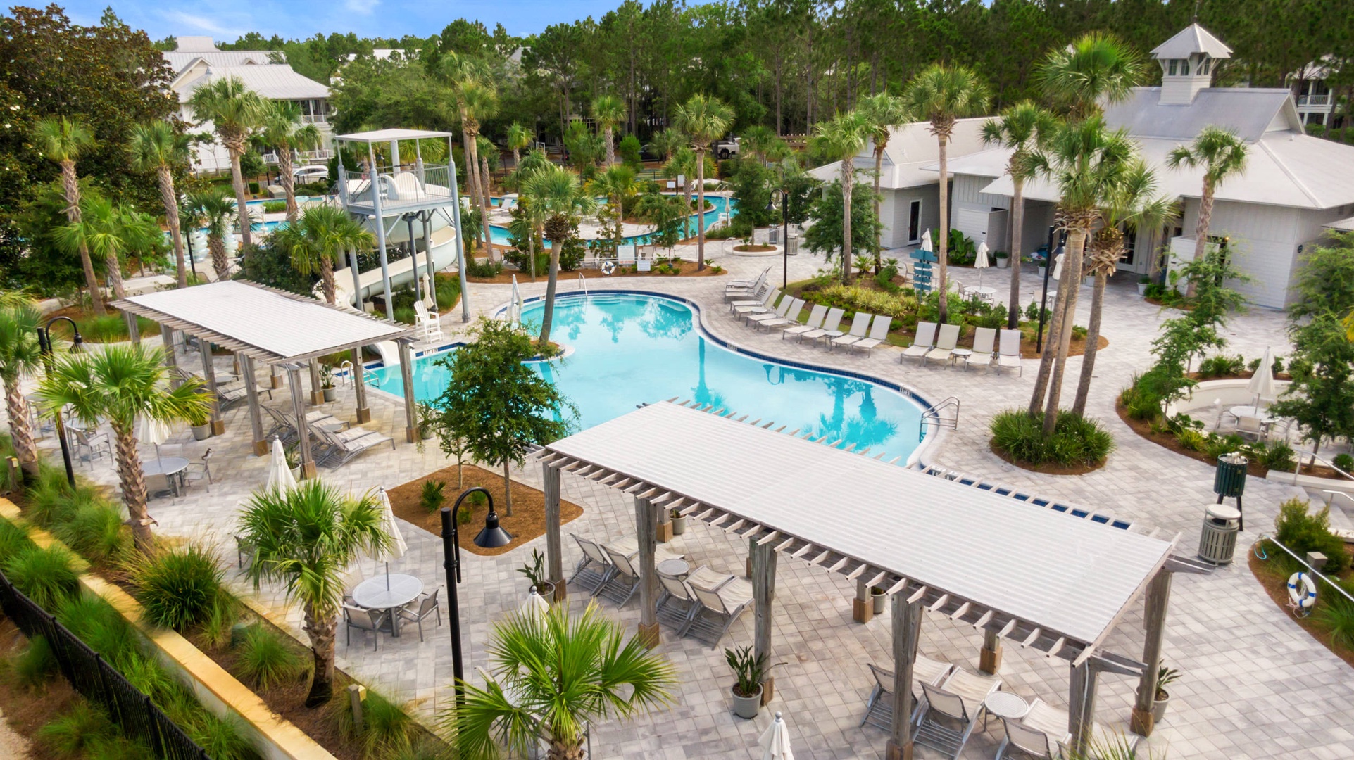 Watercolor Community Pool