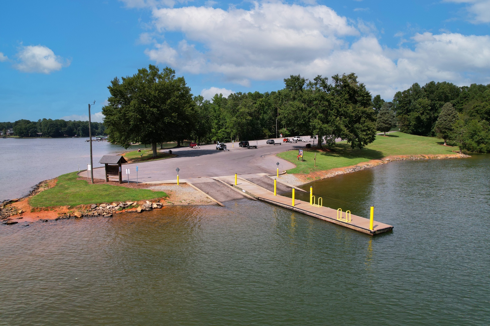 Boat dock available nearby