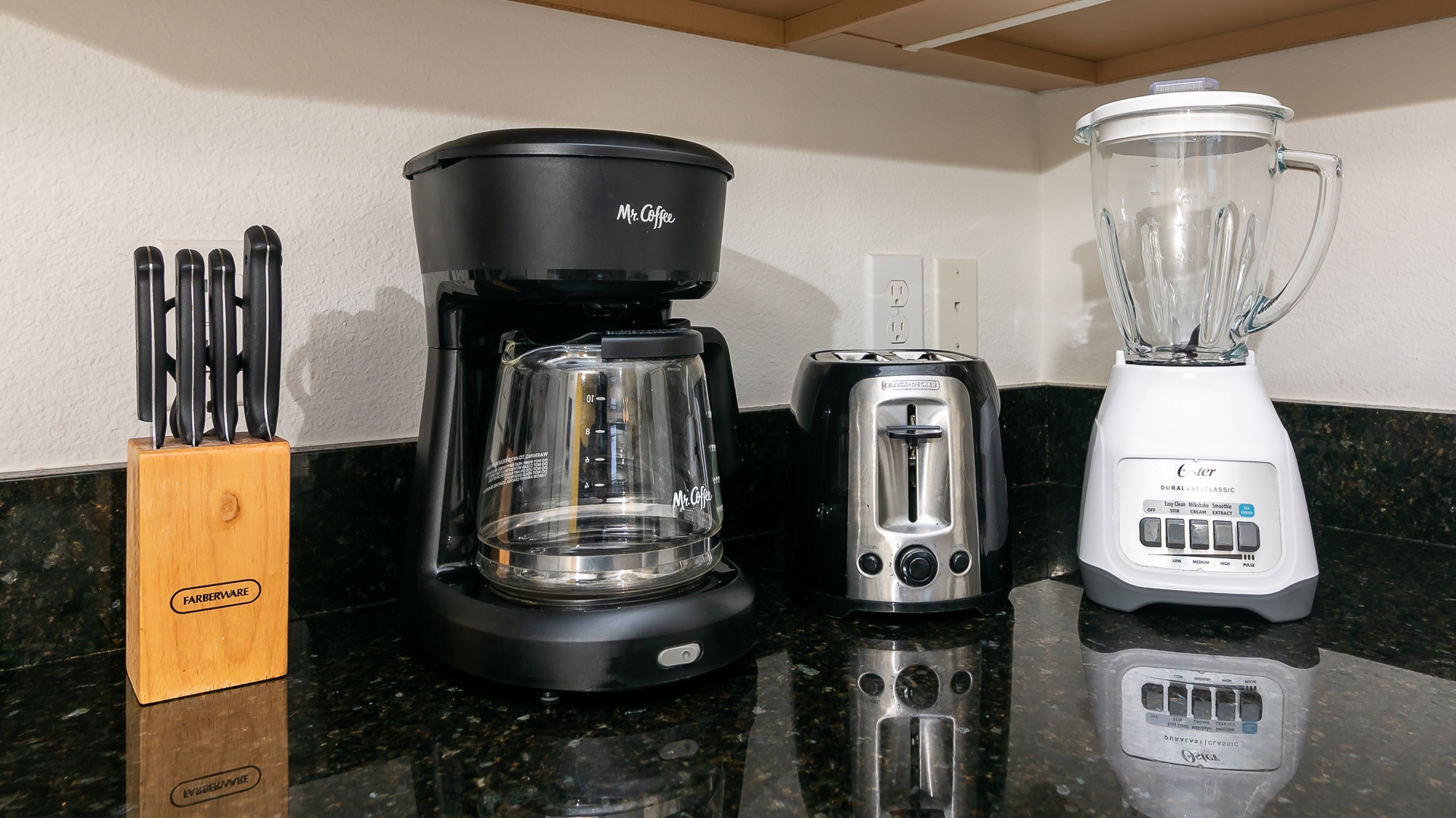 Drip Coffee Maker and Toaster
