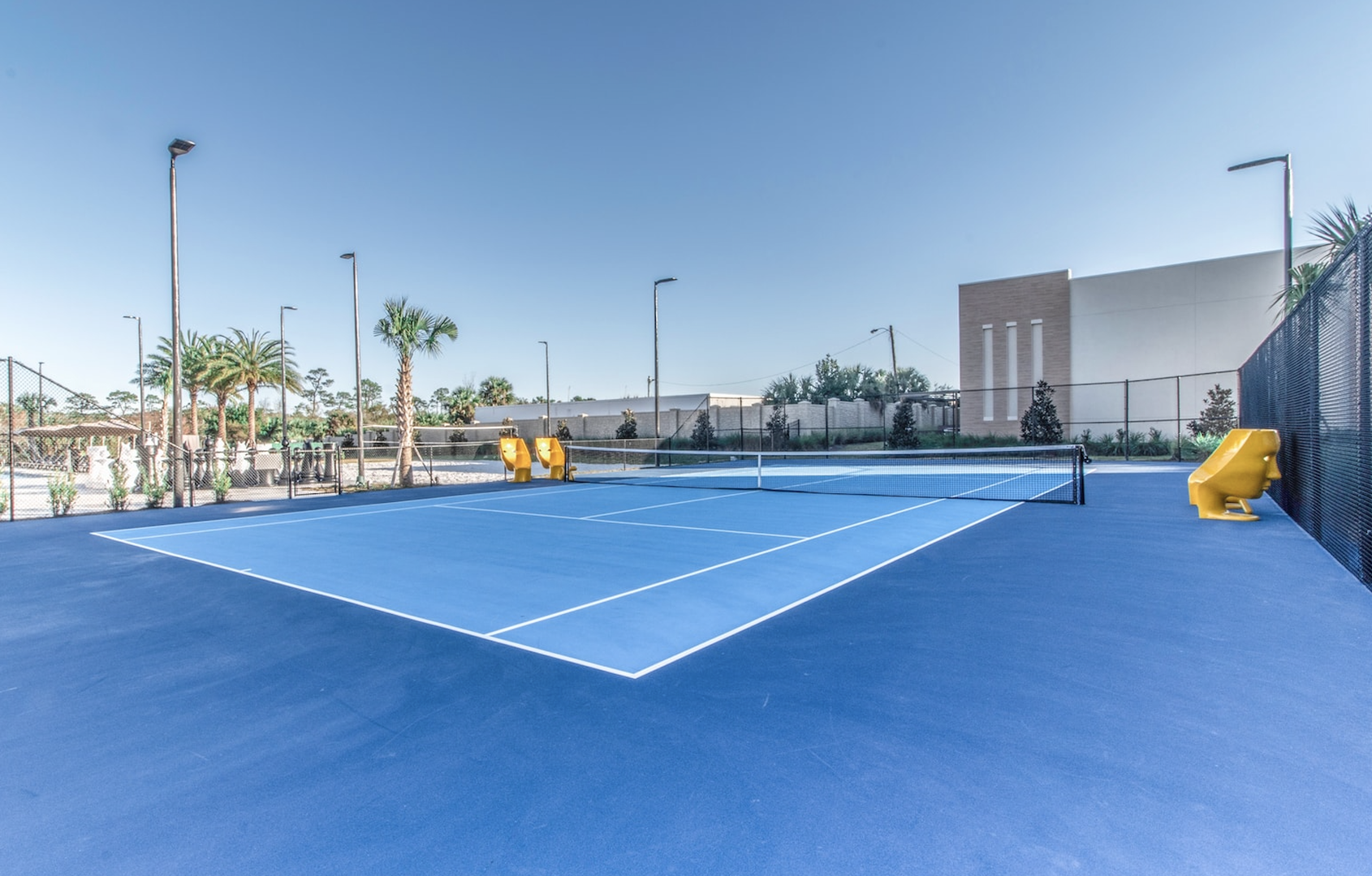 Magic Village Resort tennis courts