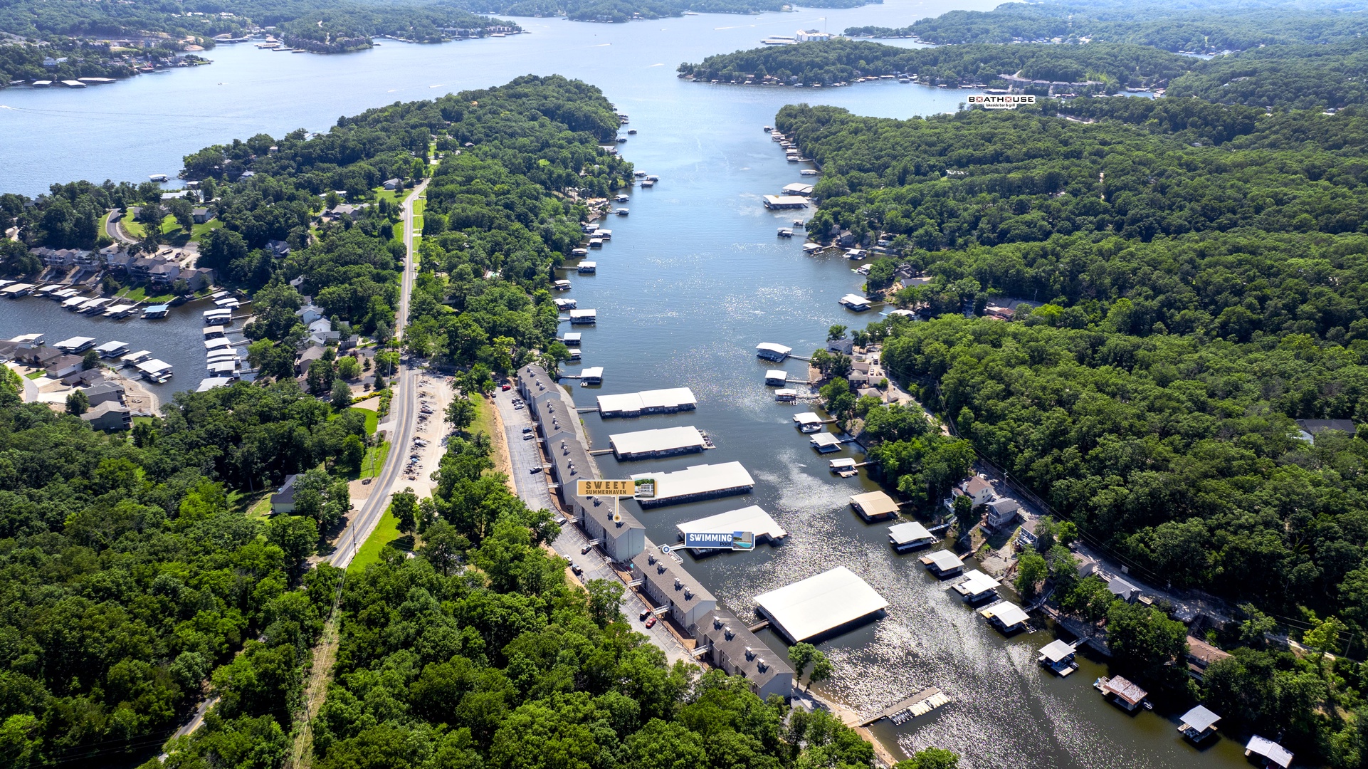 Proximity to the Boat House Restaurant