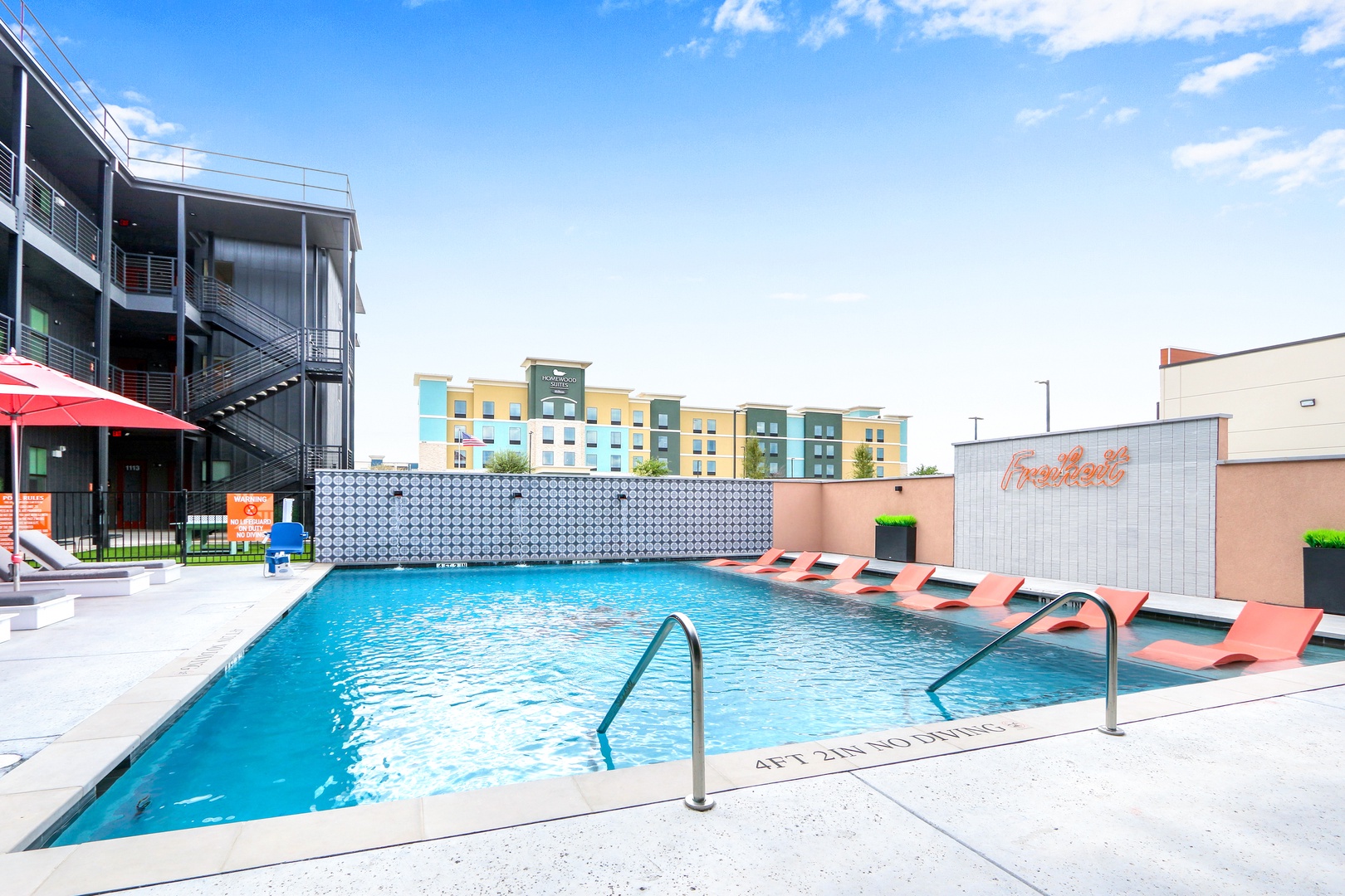 Kick back & relax or make a splash at the sparkling community pool!