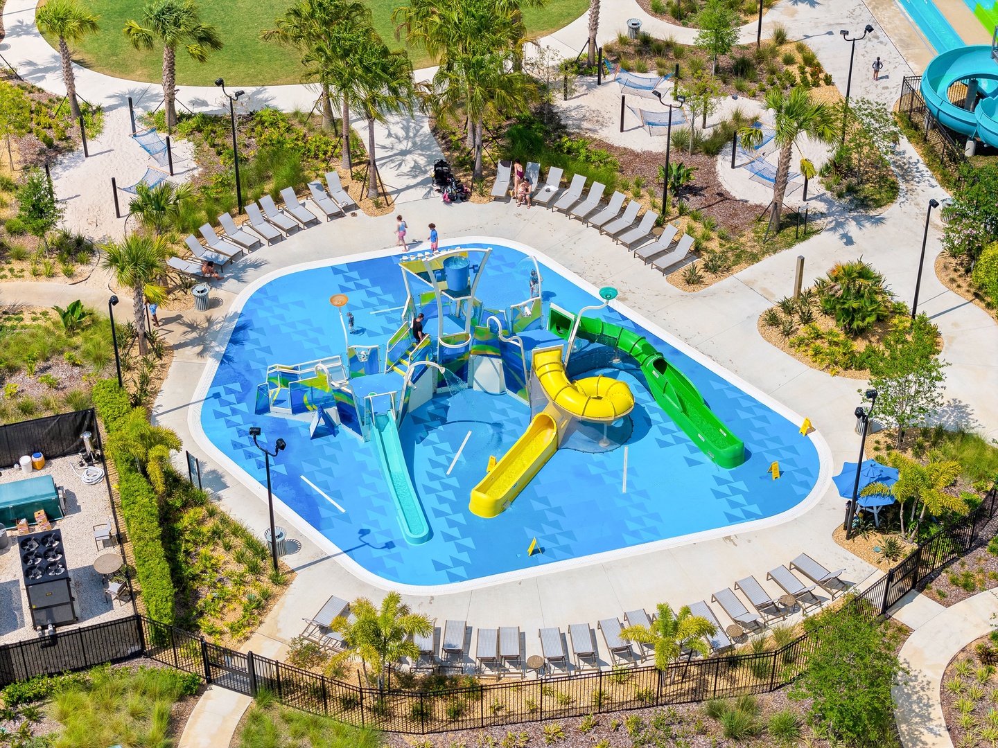 The Retreat Club Splash Pad & Water Slides