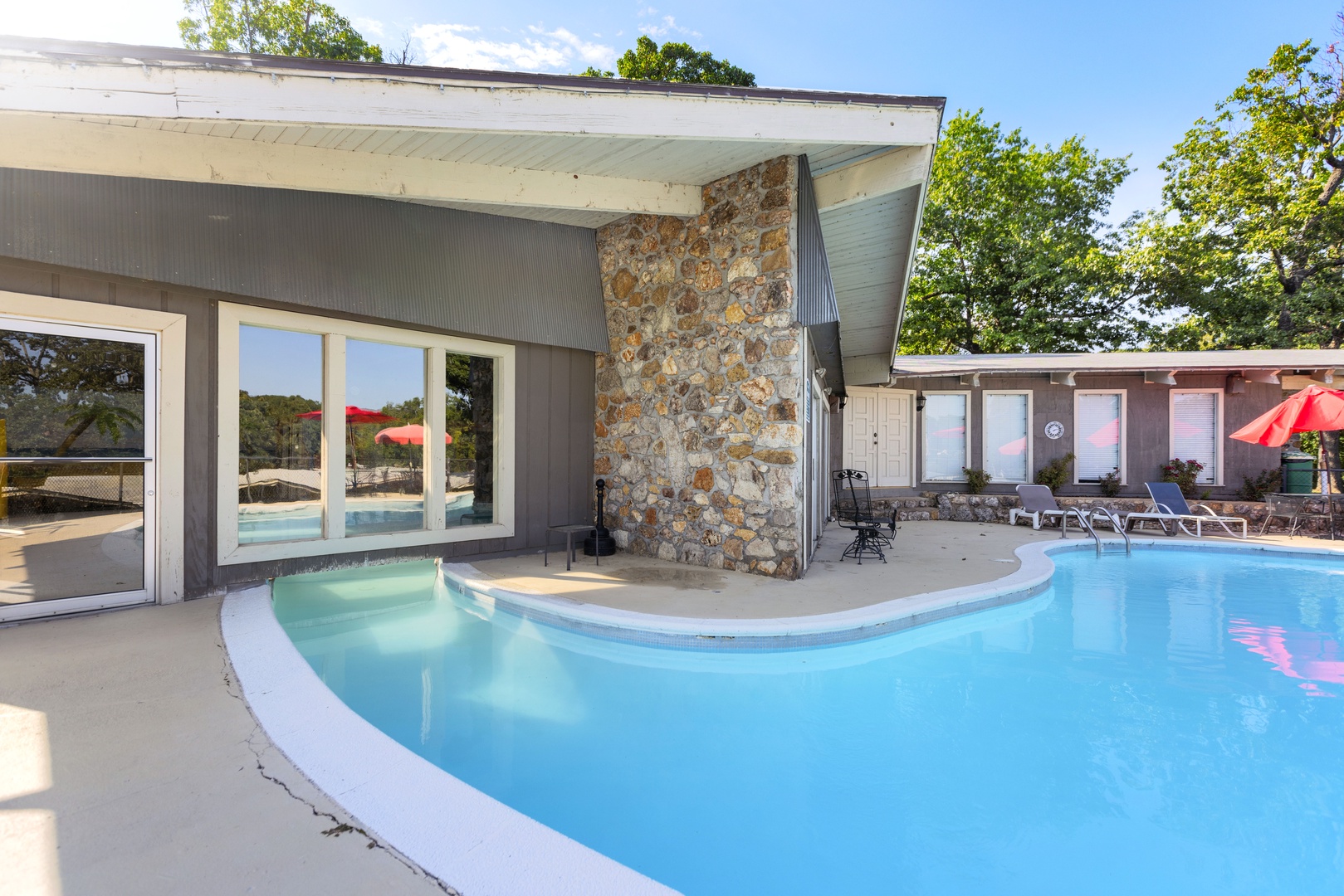 Resort indoor/outdoor pool