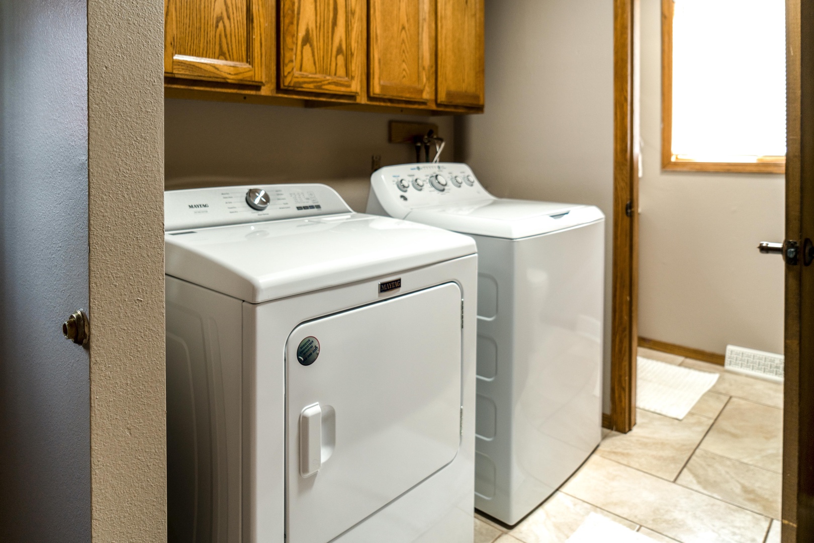 Private laundry is available for your stay located in the laundry room
