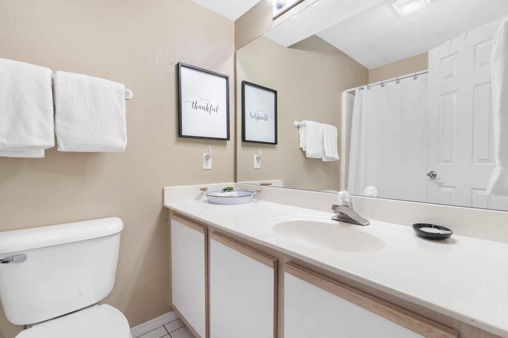 Bathroom #1 Shower/Tub Combo