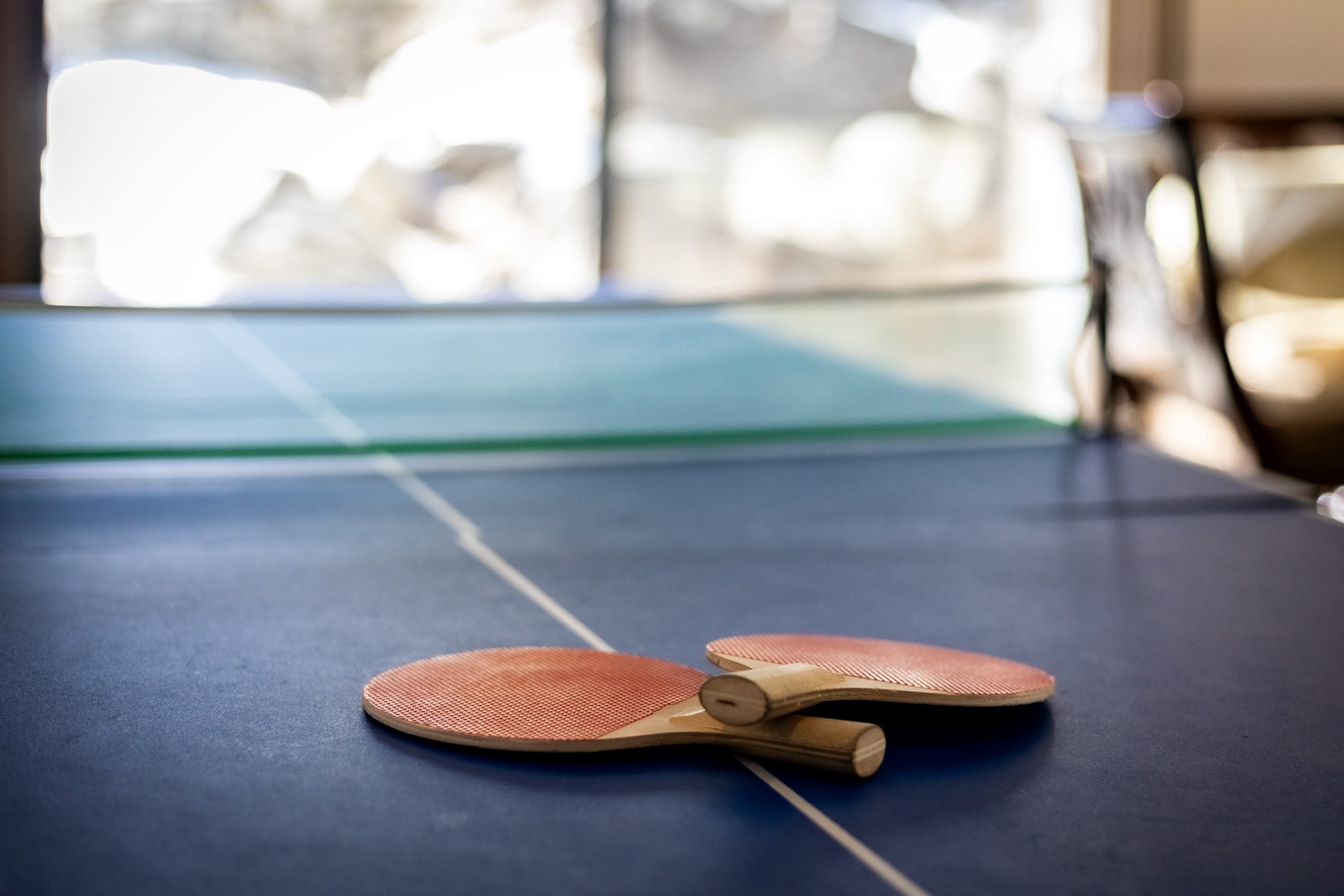 Small ping pong table and pool table