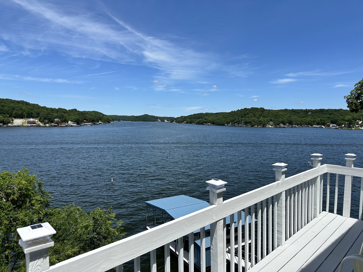 Lounge the day away or dine alfresco with gorgeous views on the deck