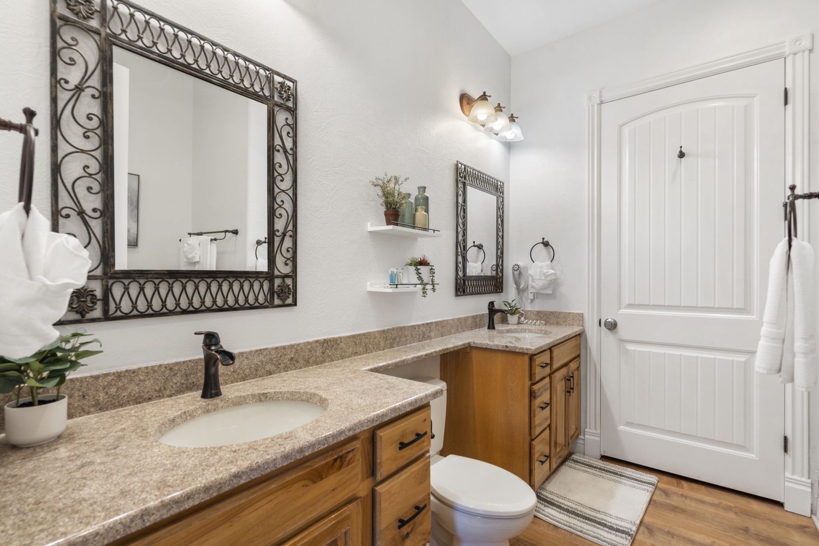 Bathroom #1 Shower and Tub En-Suite to Bedroom #1