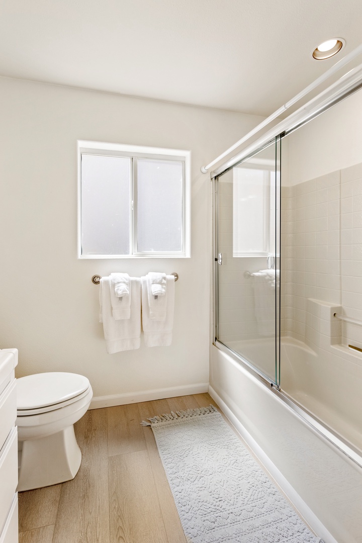 Bathroom shared with Shower/Tub Combo
