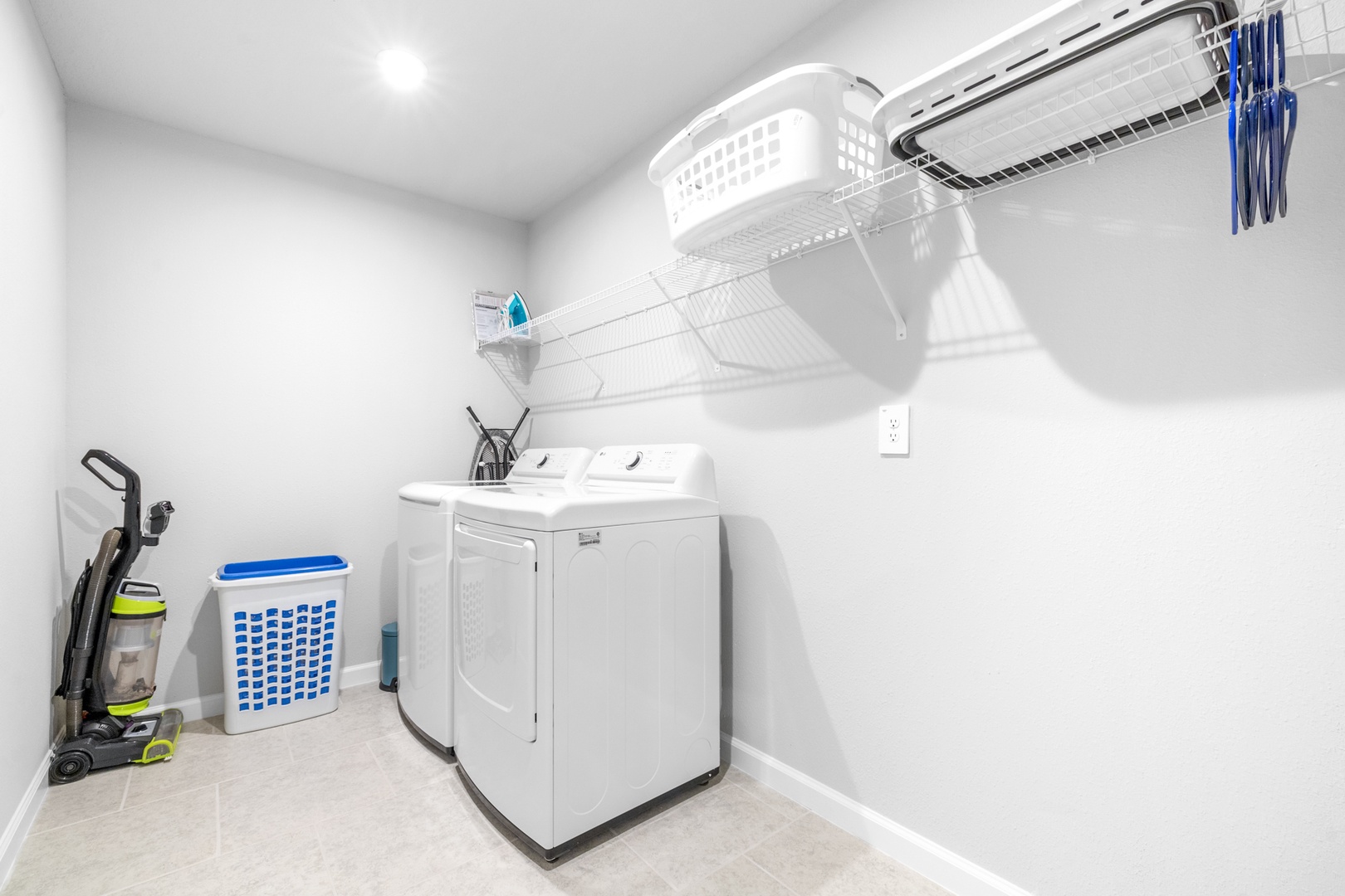 Private laundry is available for your stay!