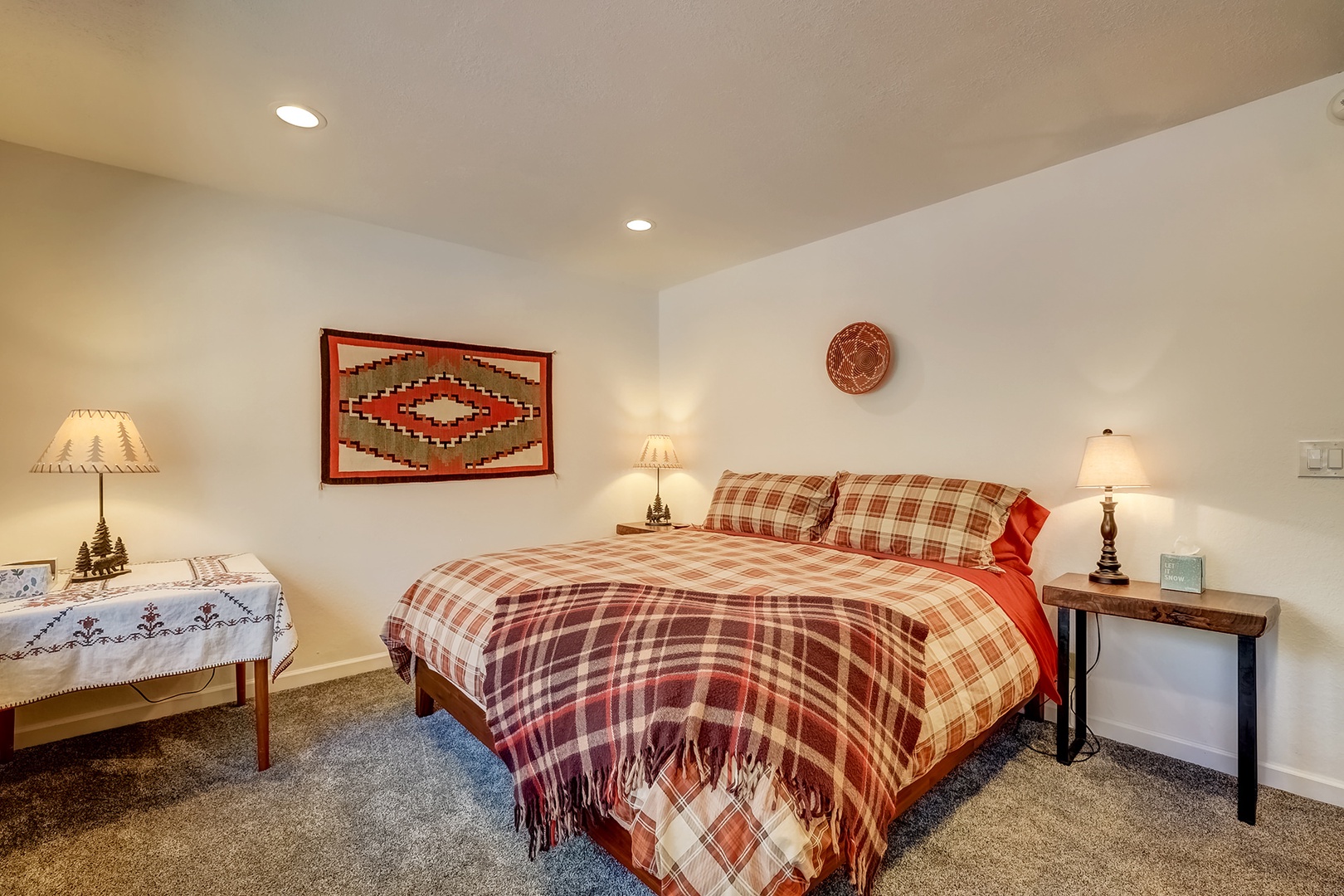 Bedroom 1 with King bed
