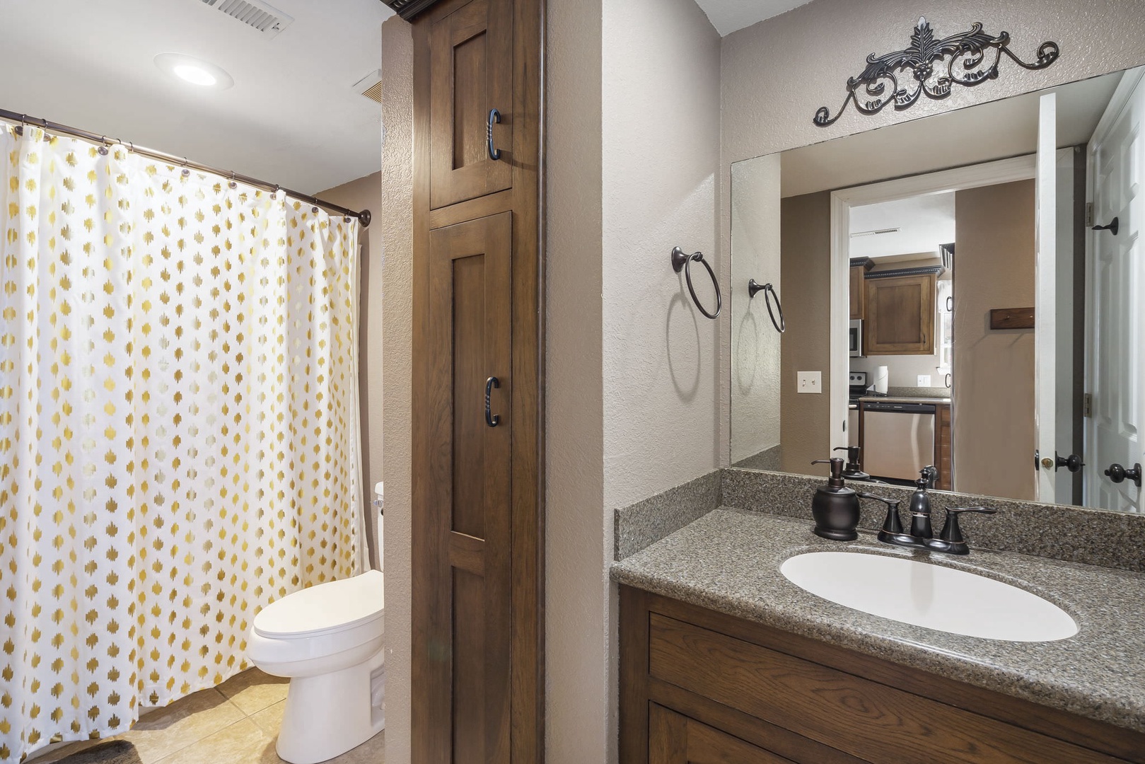 Bathroom #1 with Shower/Tub Combo