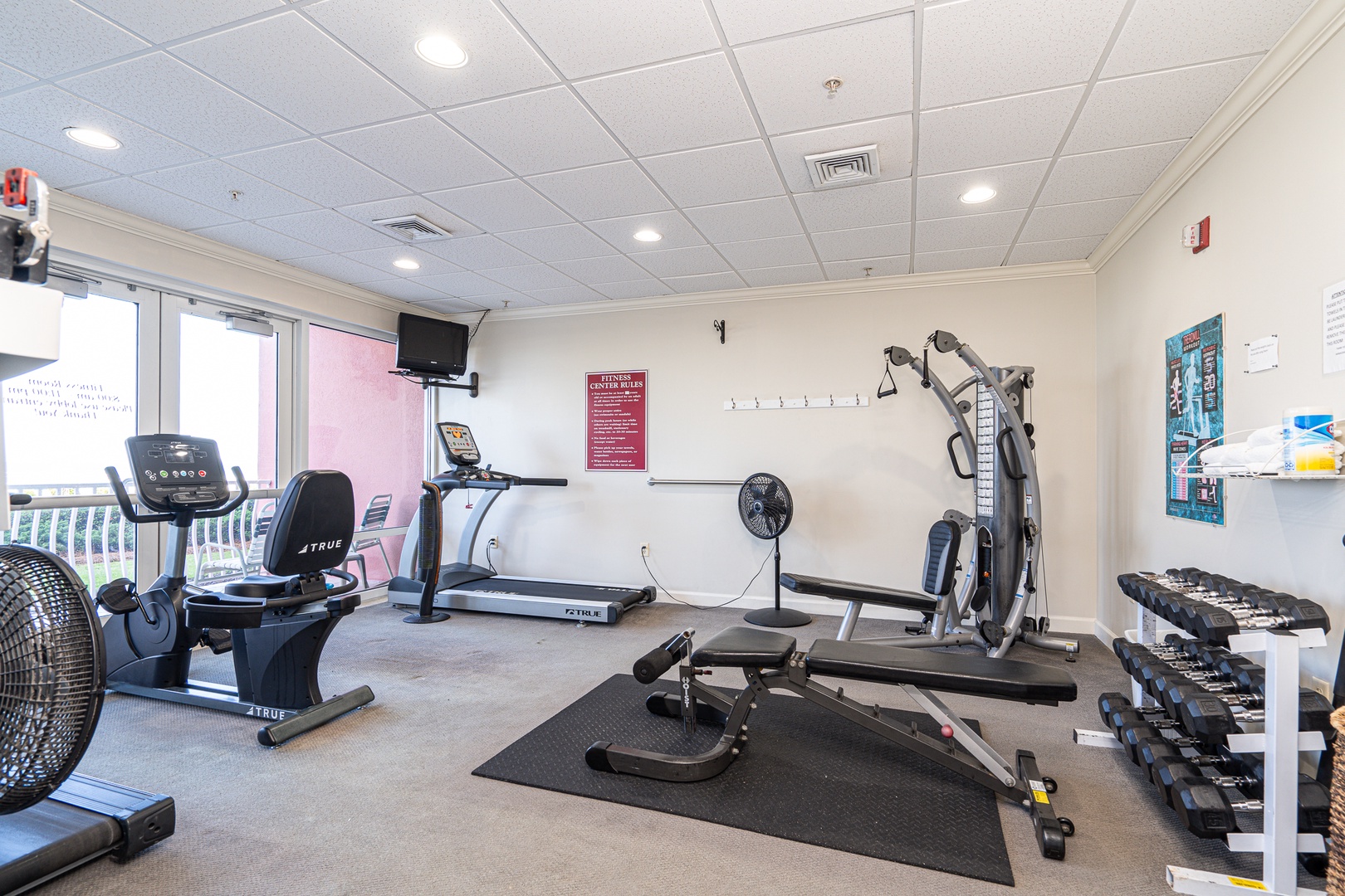 Crush your goals in the community fitness center