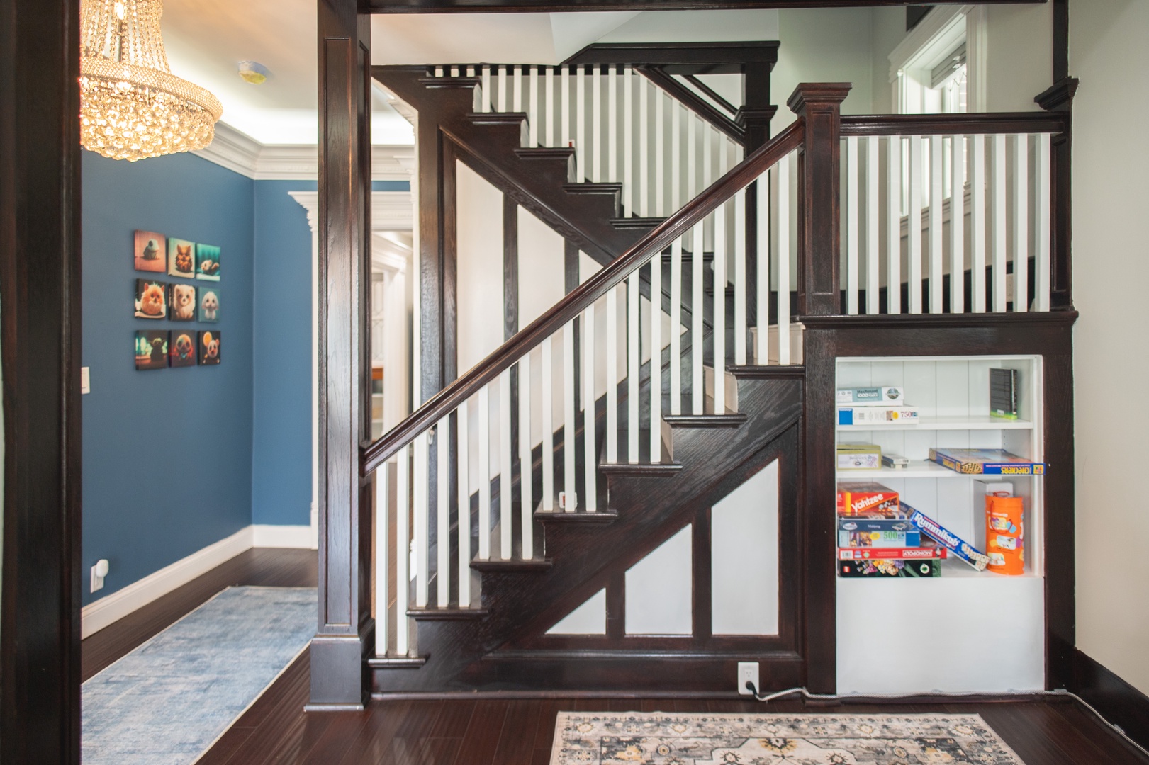 Gorgeous woodwork & historic details abound throughout this exceptional home