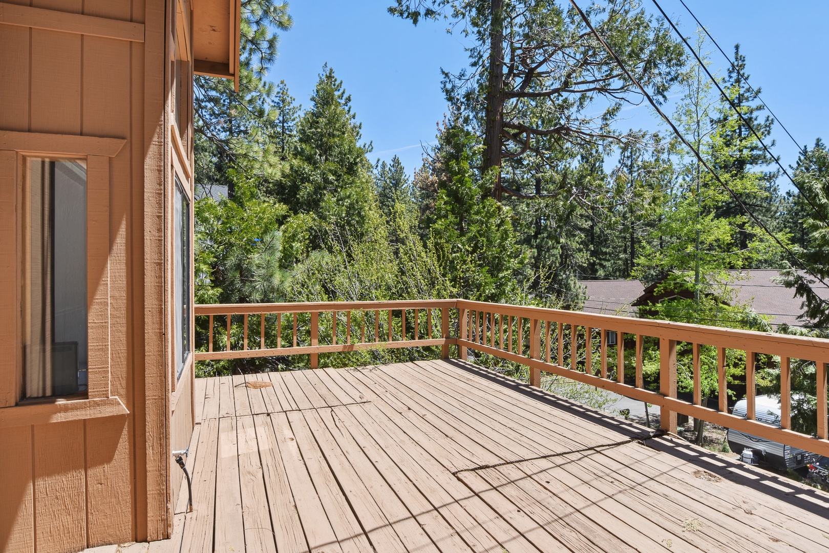large Deck with great Views