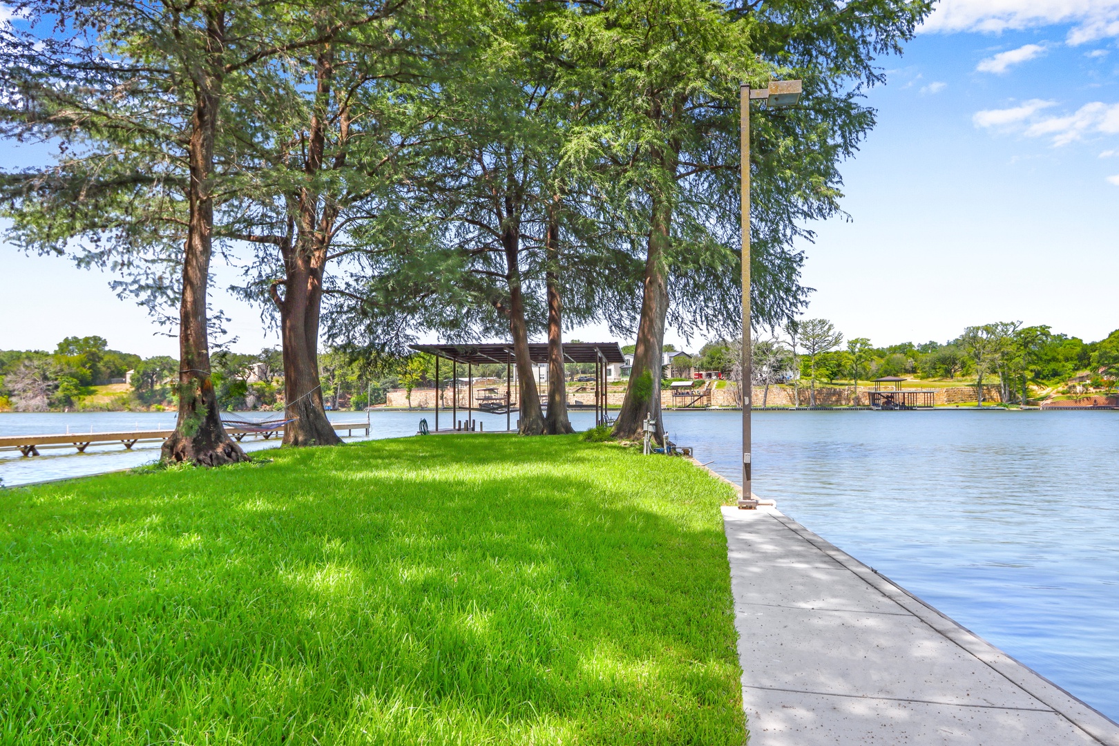 Waterside serenity is just a short stroll away!