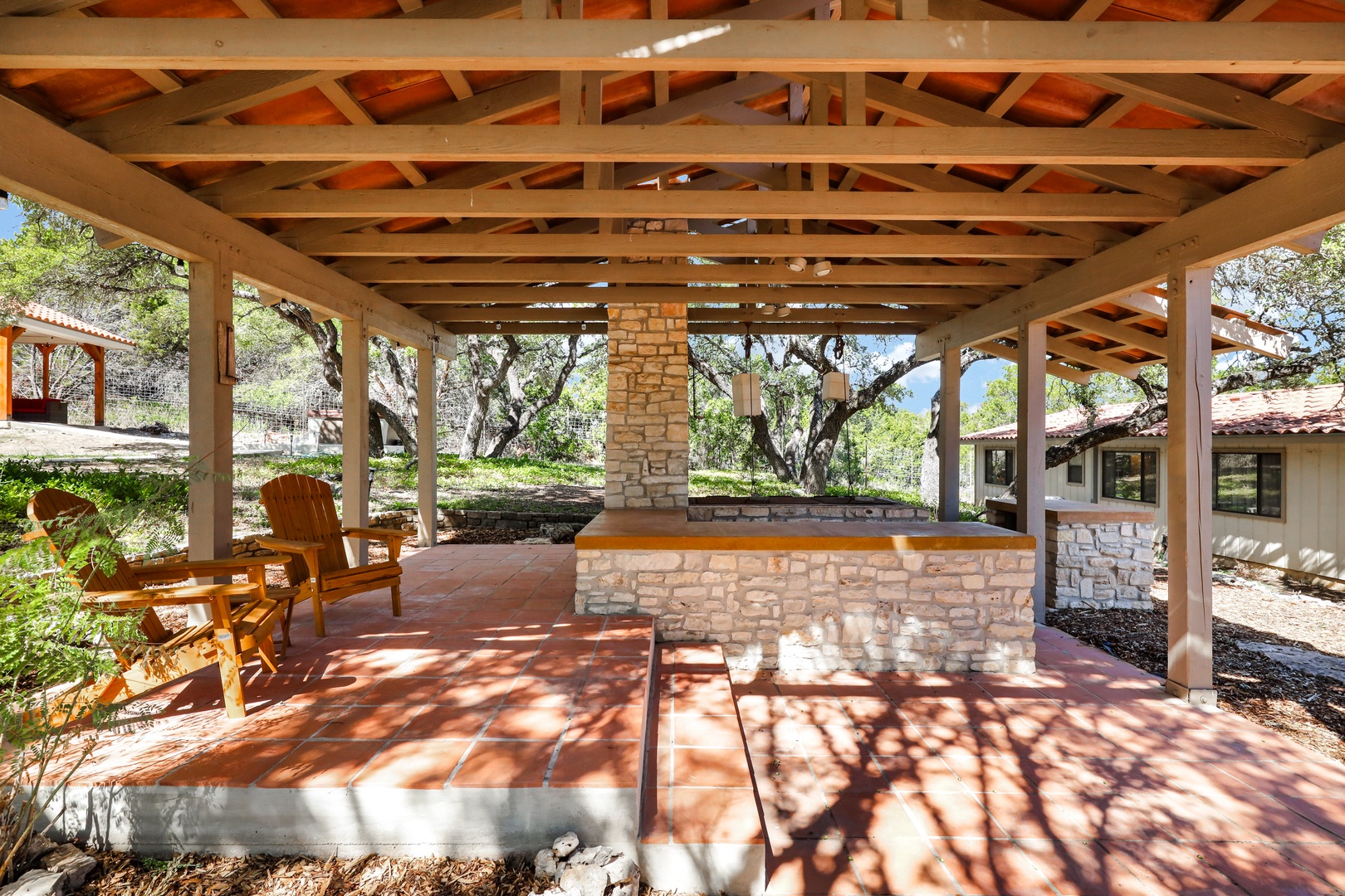 This exceptional property offers abundant outdoor options for relaxation & fun