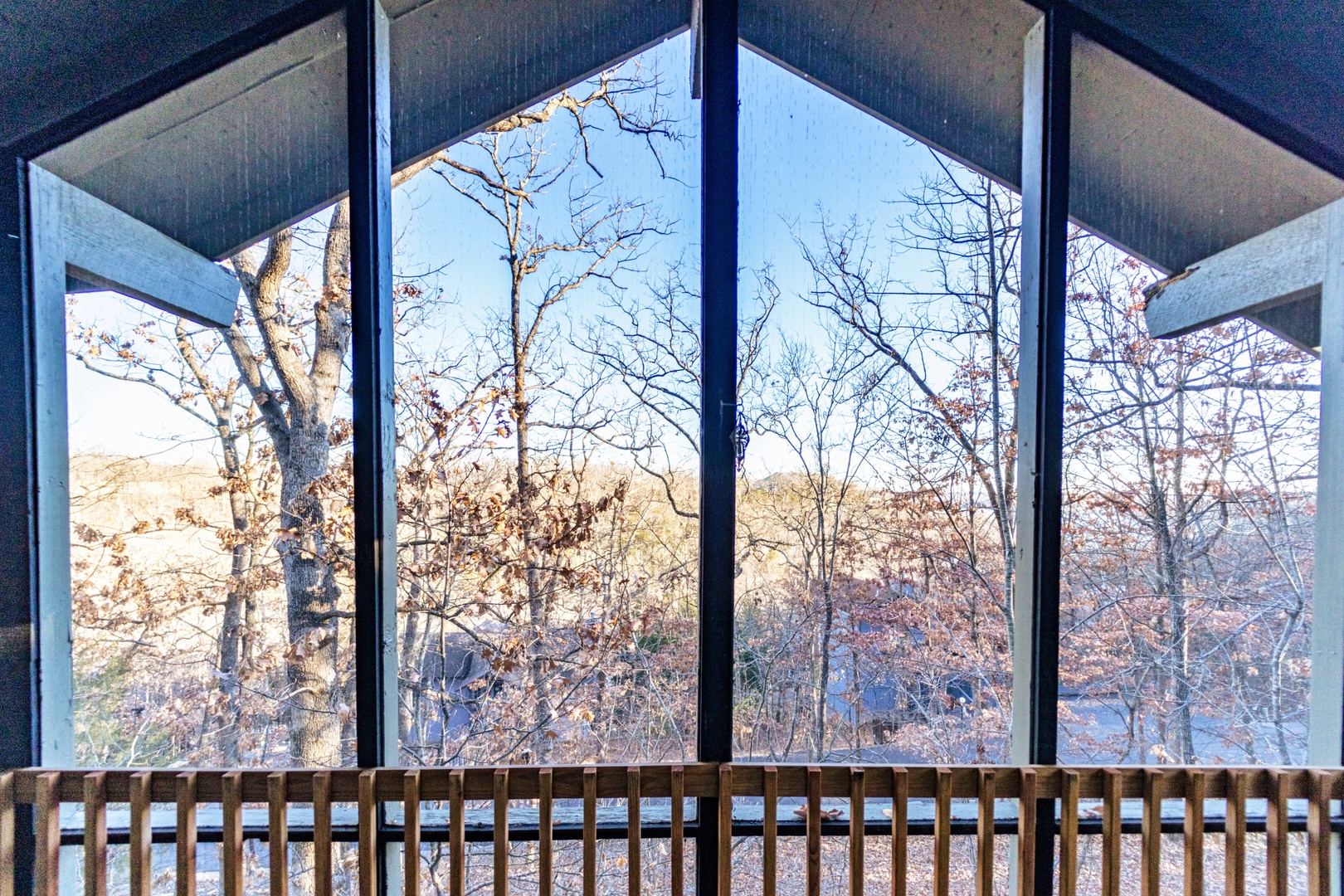 Take in stunning views as you relax on the spacious screened back porch