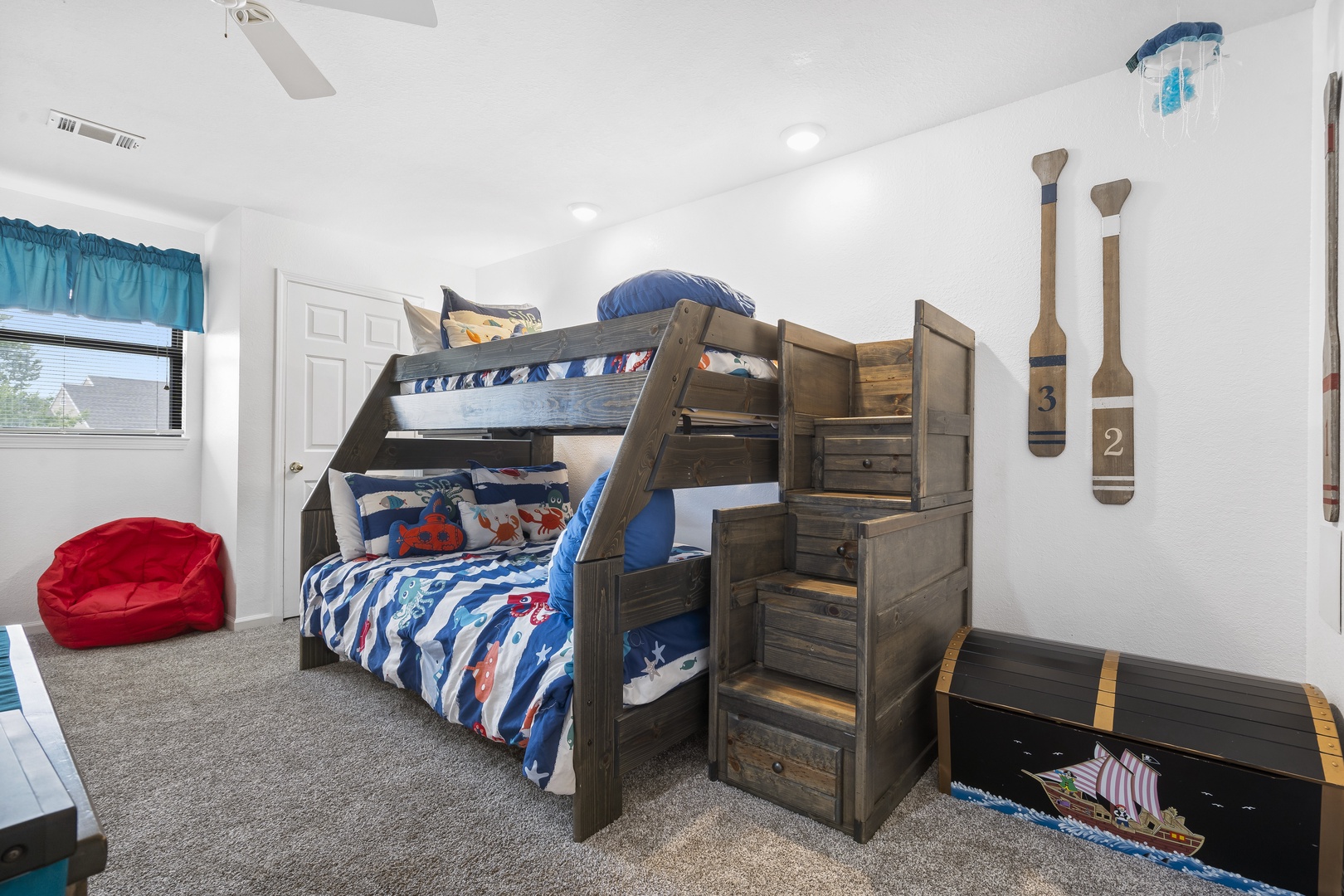 Second Floor Bedroom #3 Bunk beds Twin/Full with En-Suite