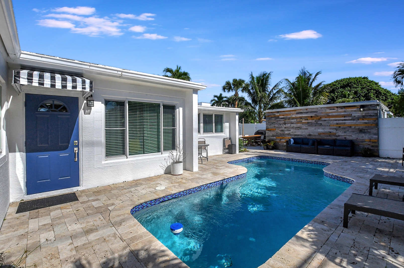 Lounge the day away poolside or make a splash in your own private pool