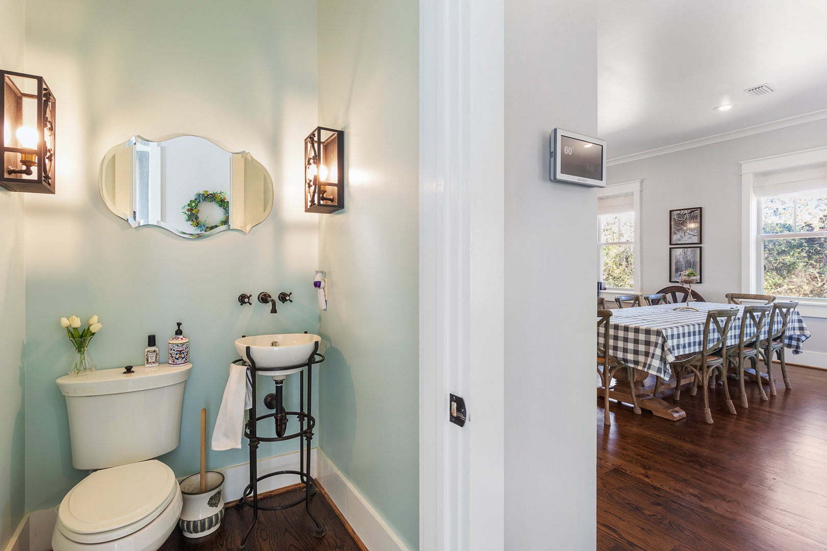 Bathroom 2 shared half bath