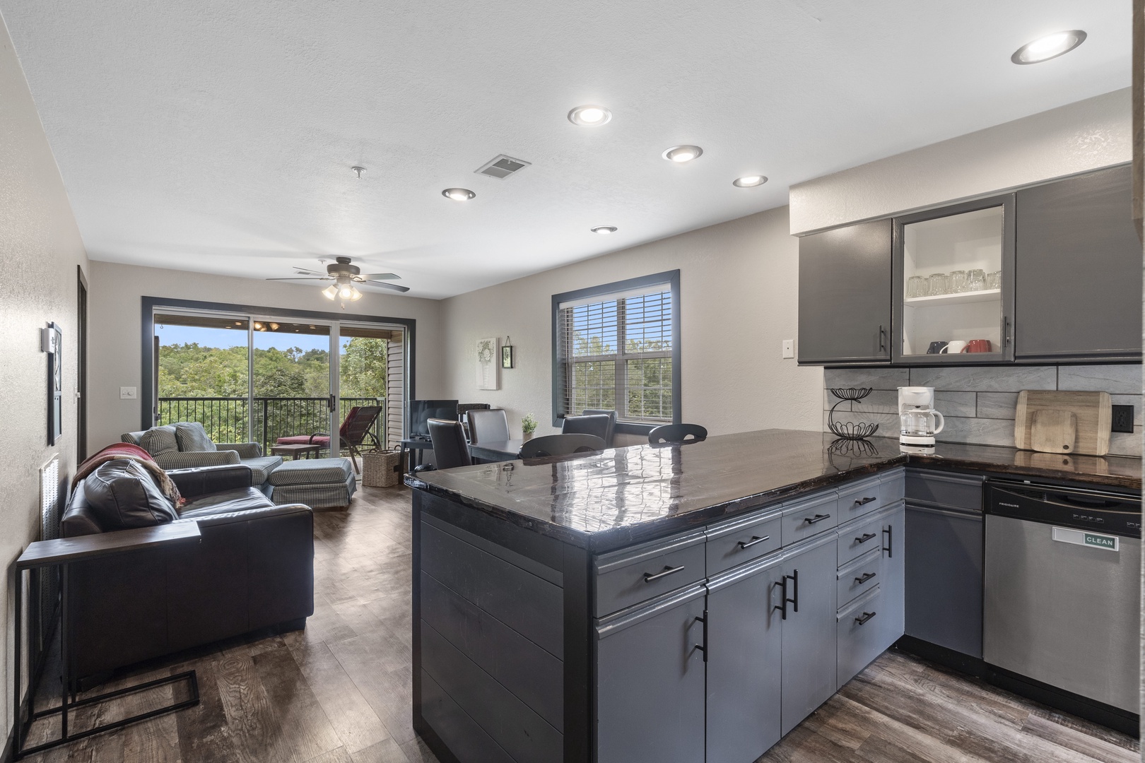 Open floor concept