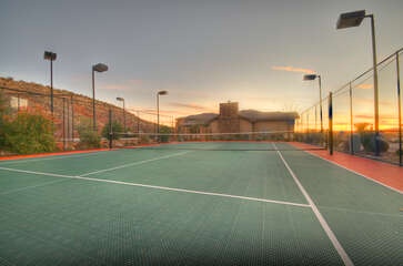 Clubhouse Tennis Court