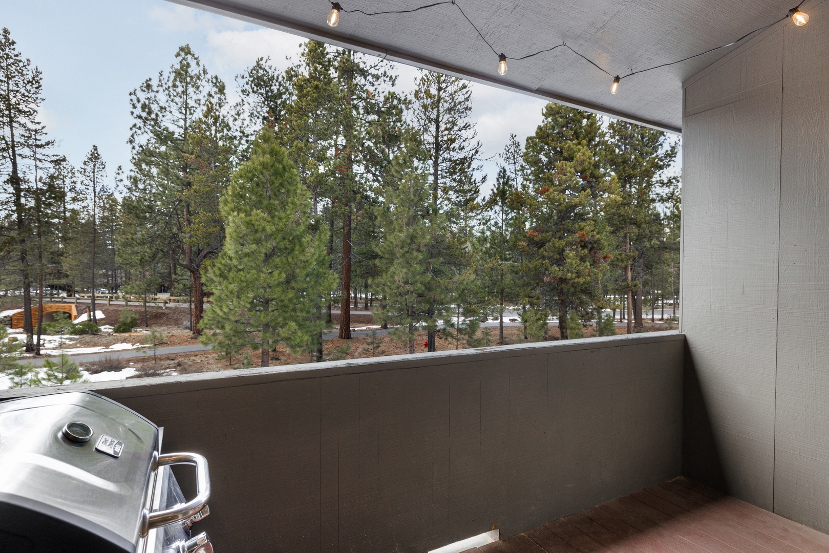 Take in the fresh air on the balcony while you grill up a feast!