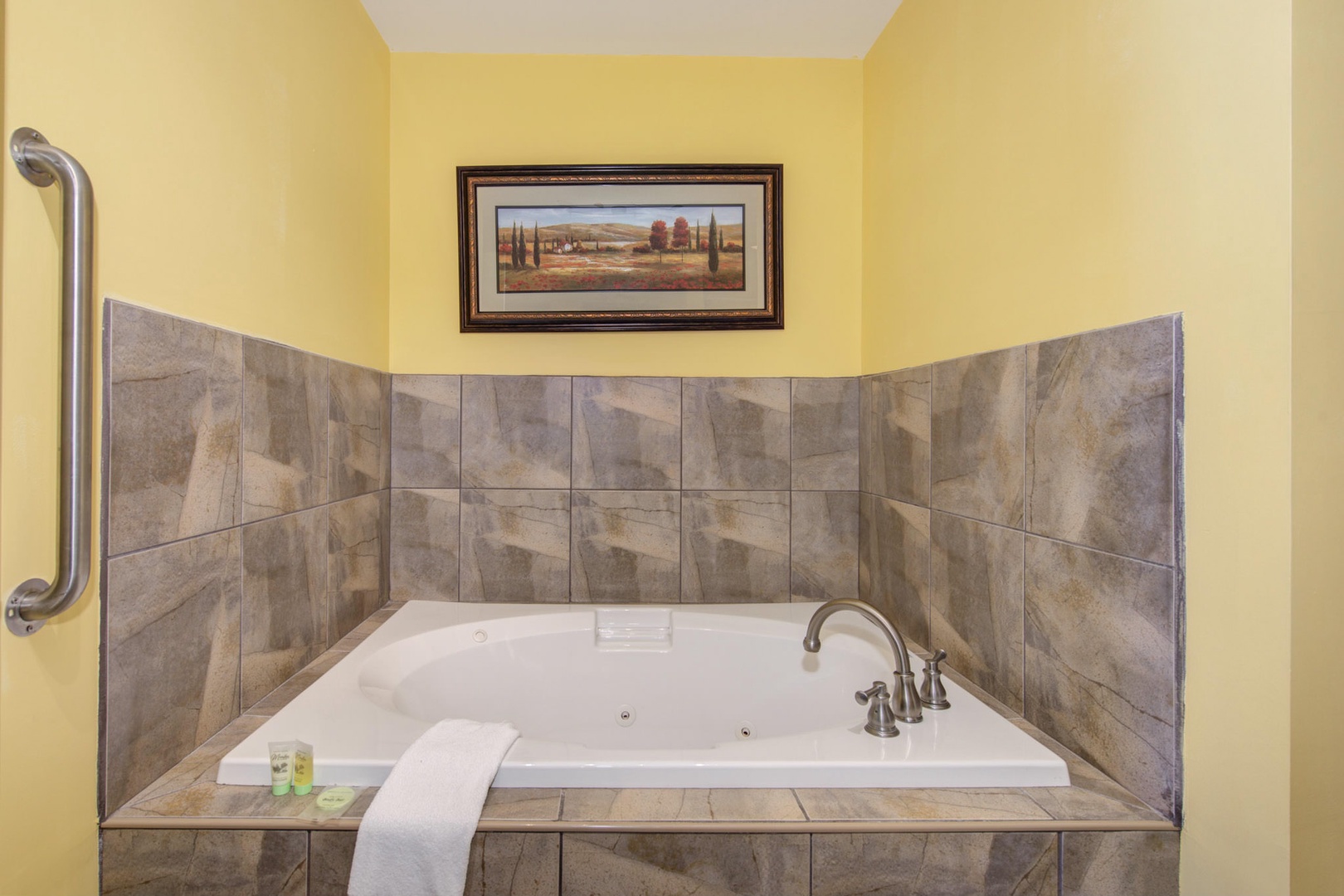 Bathroom #1 Shower and Tub En-Suite to Bedroom #1