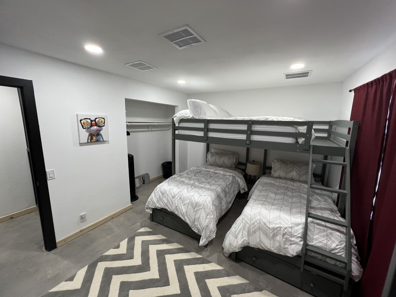 Bedroom #2 Bunk Beds Twins