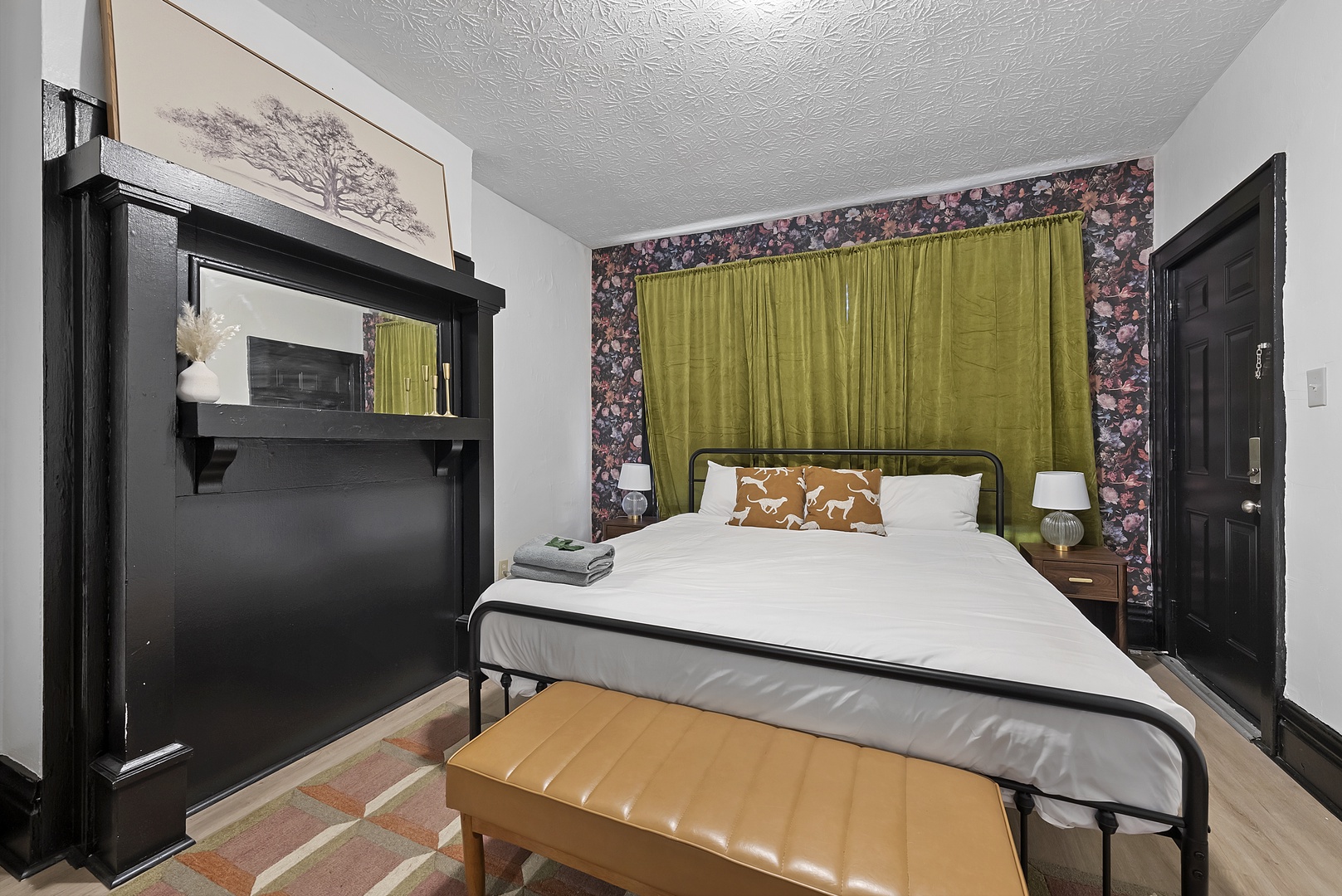 The second king bedroom is ideal for rejuvenating after a day on the town