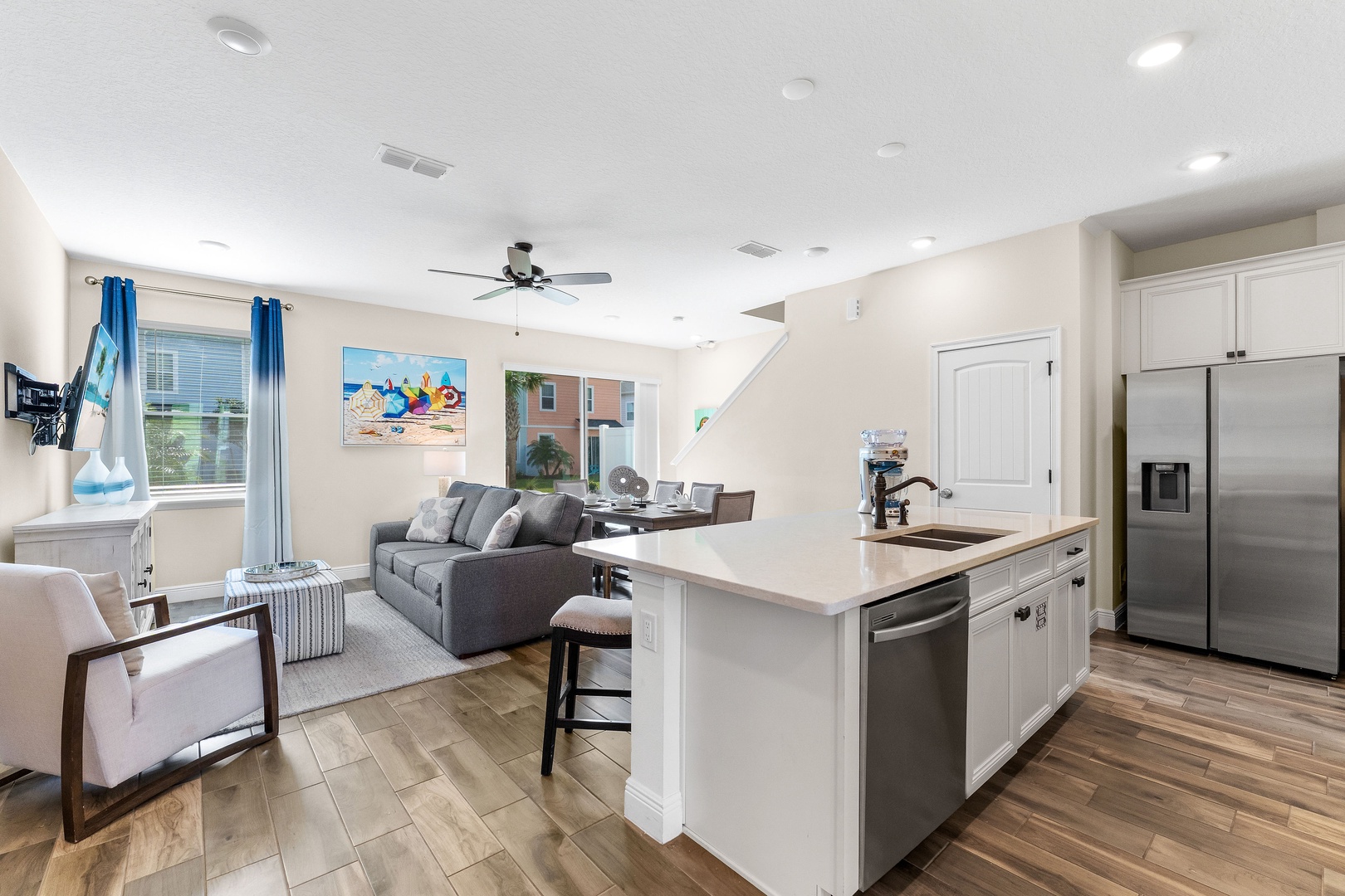 Open floor plan