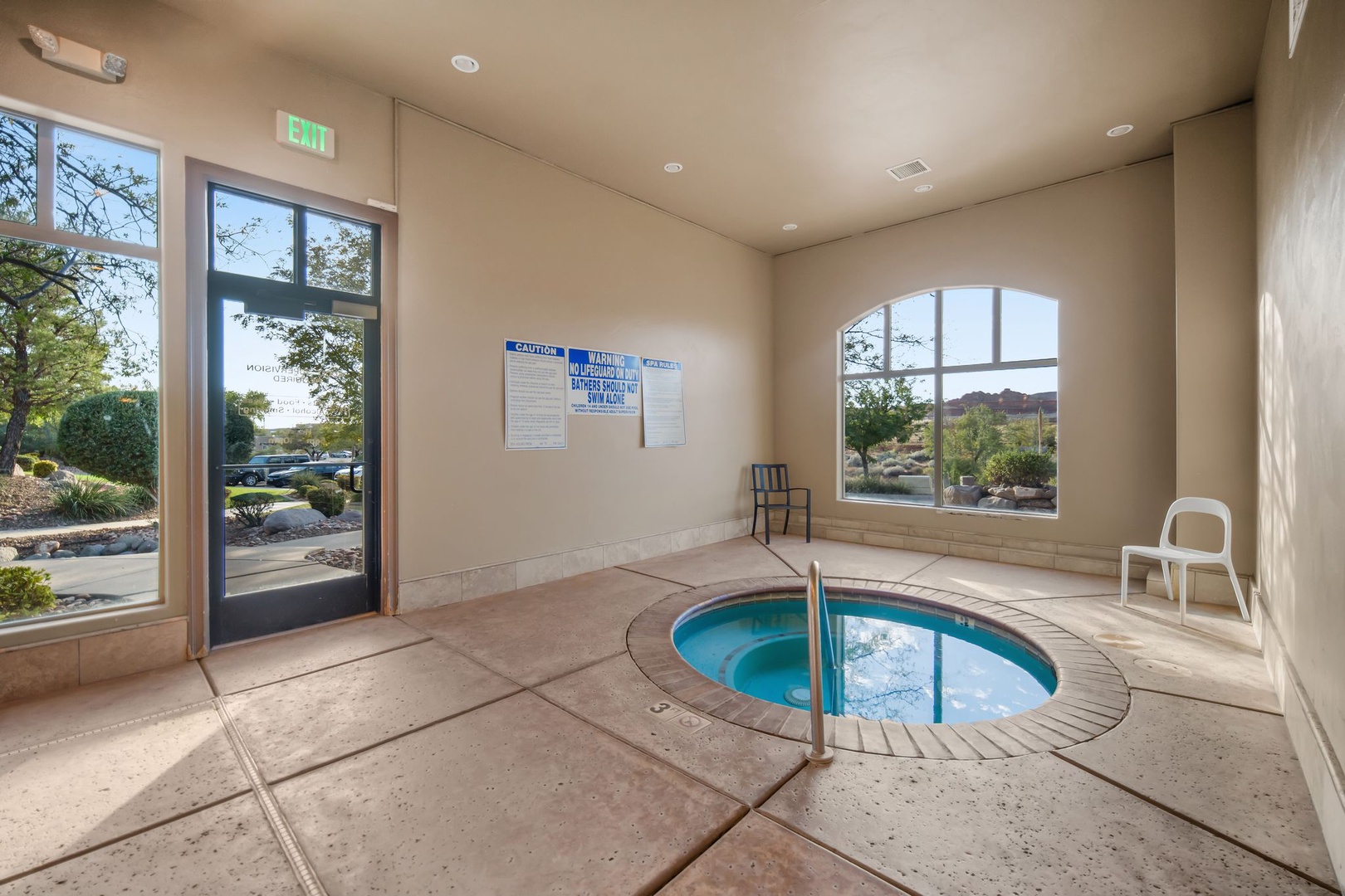 Indoor Communal Hot Tub