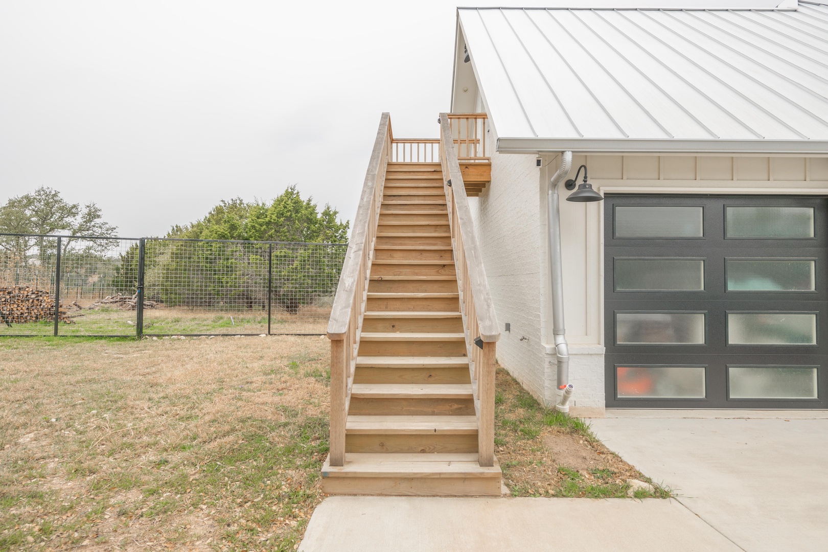 Stairs to entry