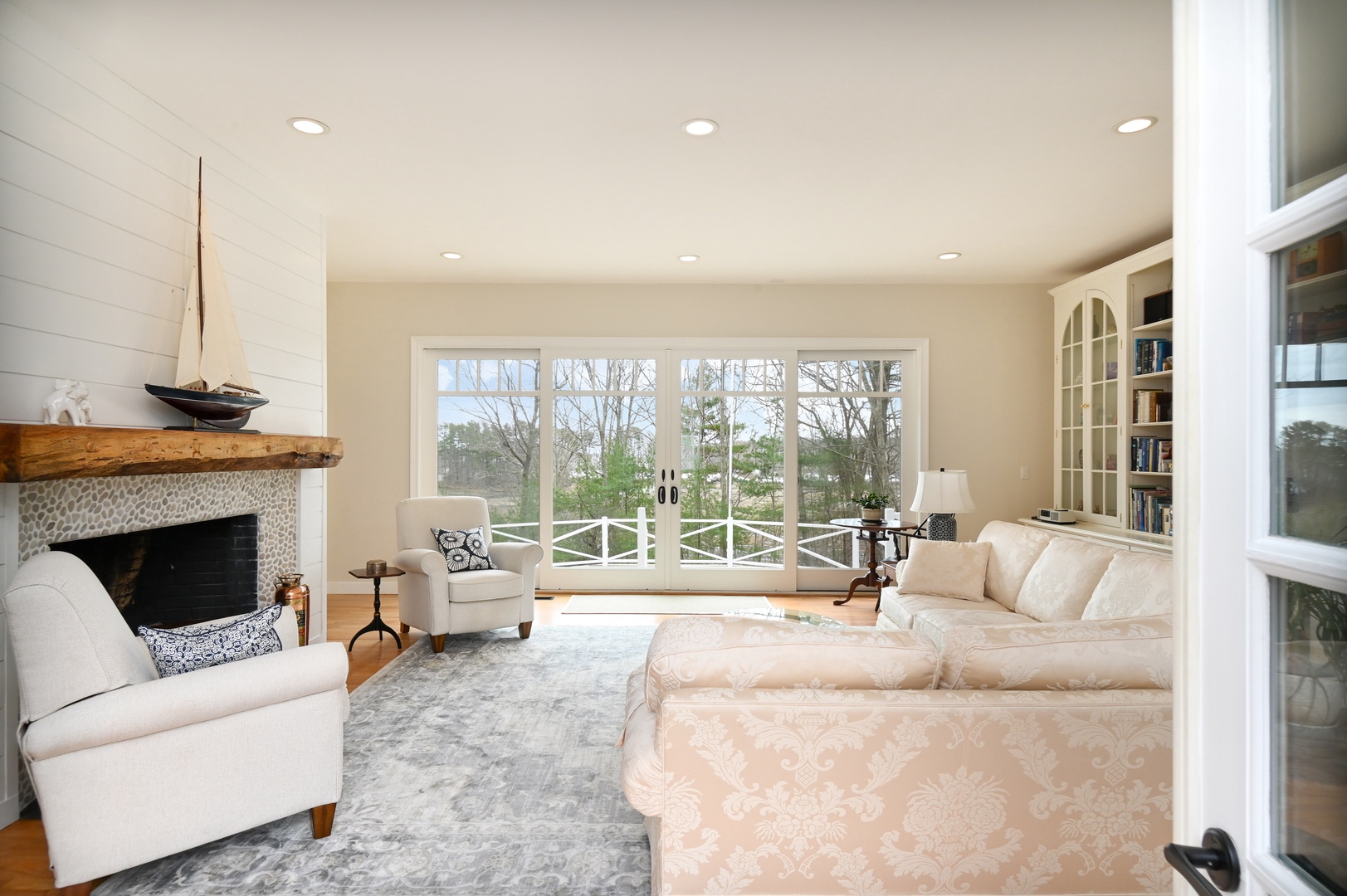 Lounge with a book or a round of cards in the communal living room