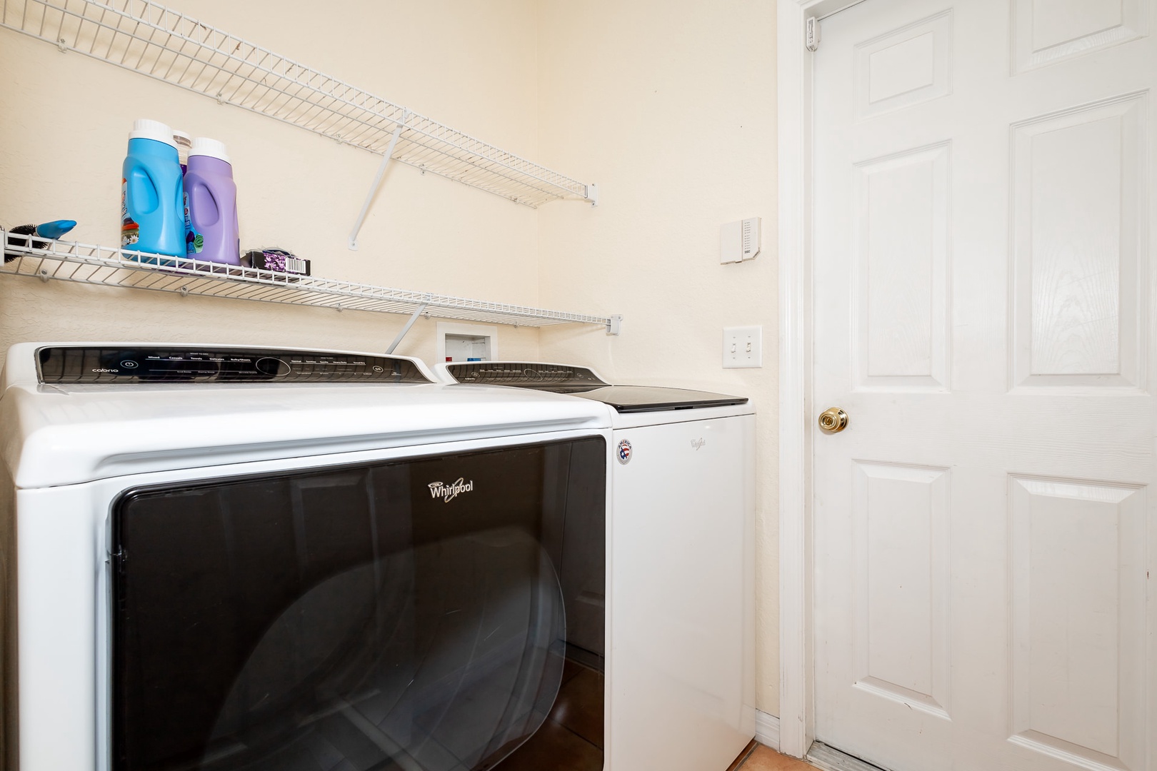Washer and dryer in-unit