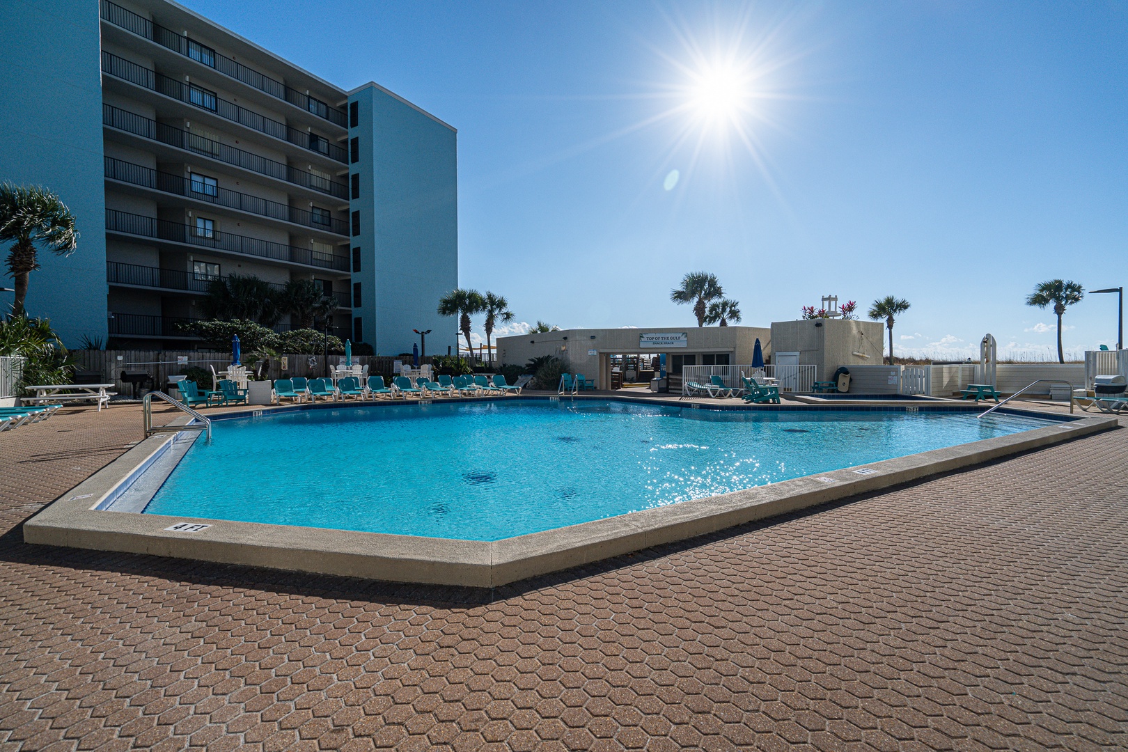 Lounge the day away or make a splash at the sparkling community pool