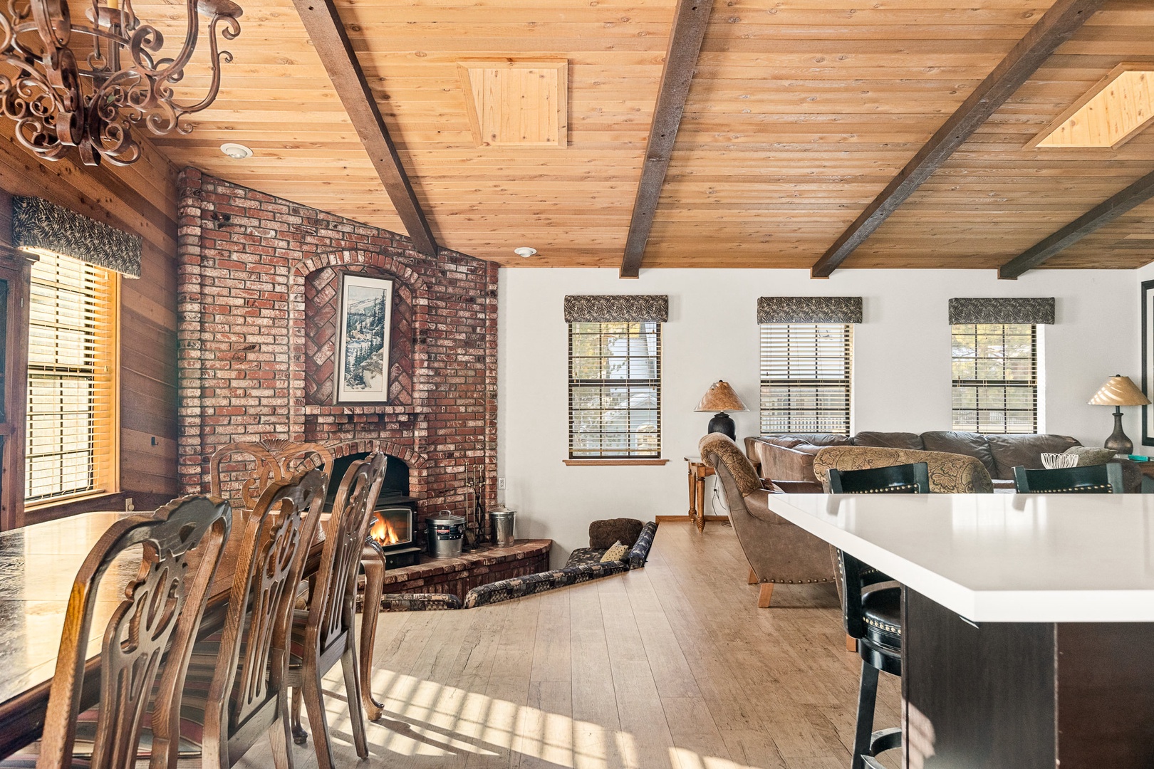 Open floor plan