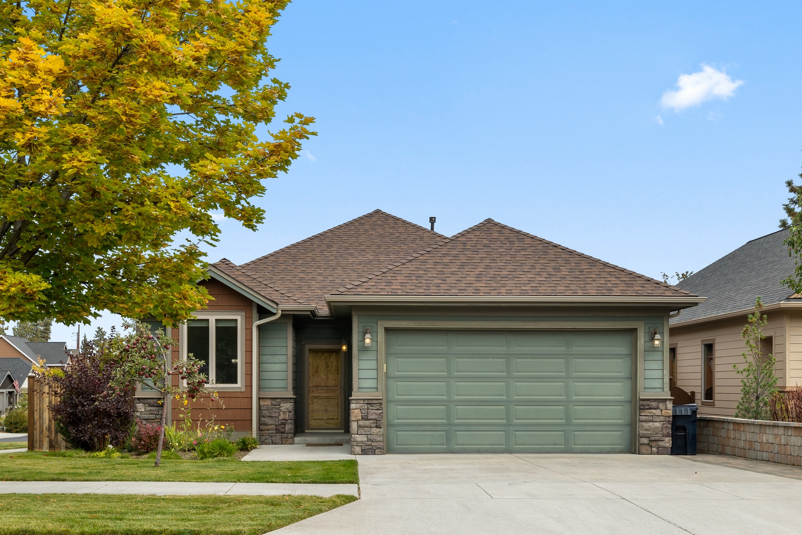 This home offers parking for up to 3 vehicles between the driveway & garage