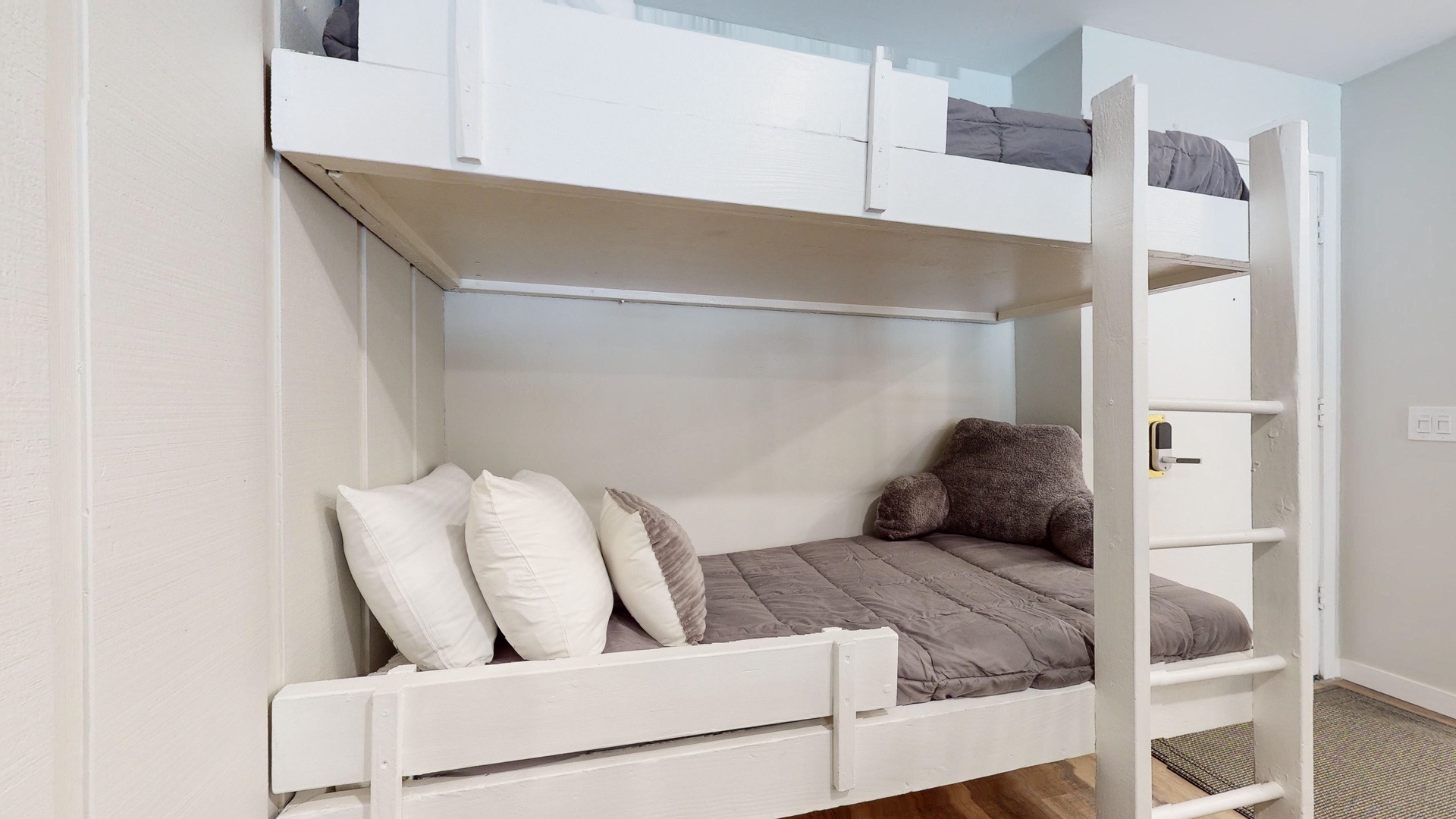 Enjoy the whimsical bunk bed nook