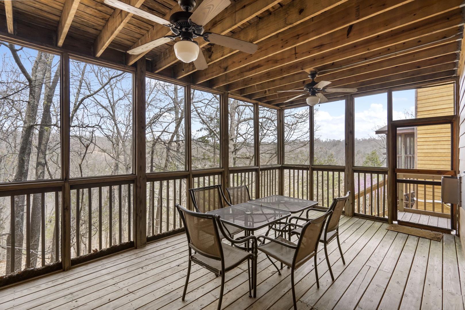 Lounge the day away or dine alfresco on the lower-level screened deck