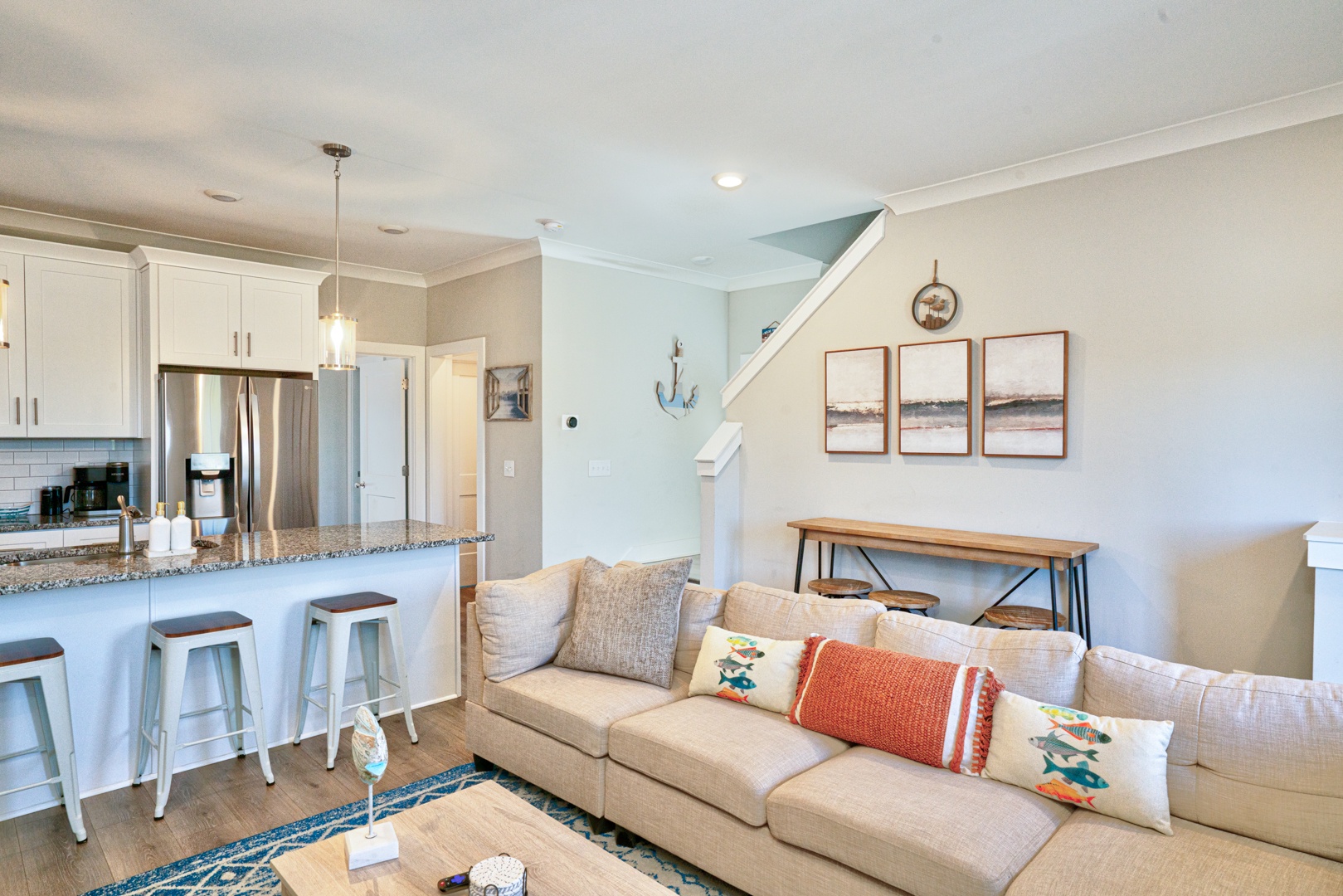 Enjoy the breezy, open layout of the 2nd floor living areas