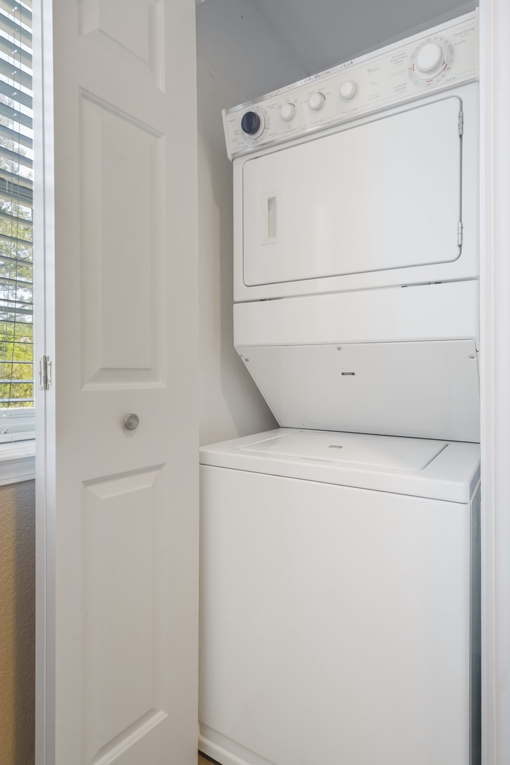 Stackable Washer and dryer