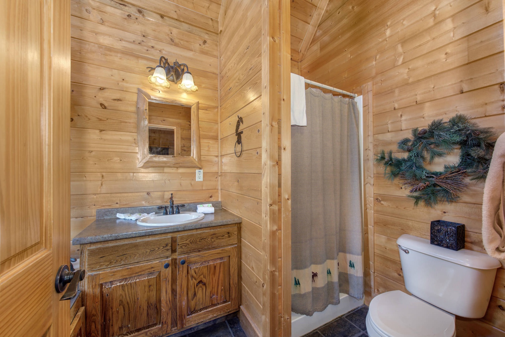 Bathroom 3 with stand up shower, and separate soaking tub