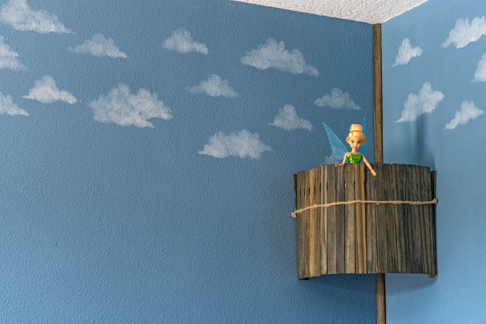 Tinker Bell Playing Hide n Seek in the Peter Pan Room
