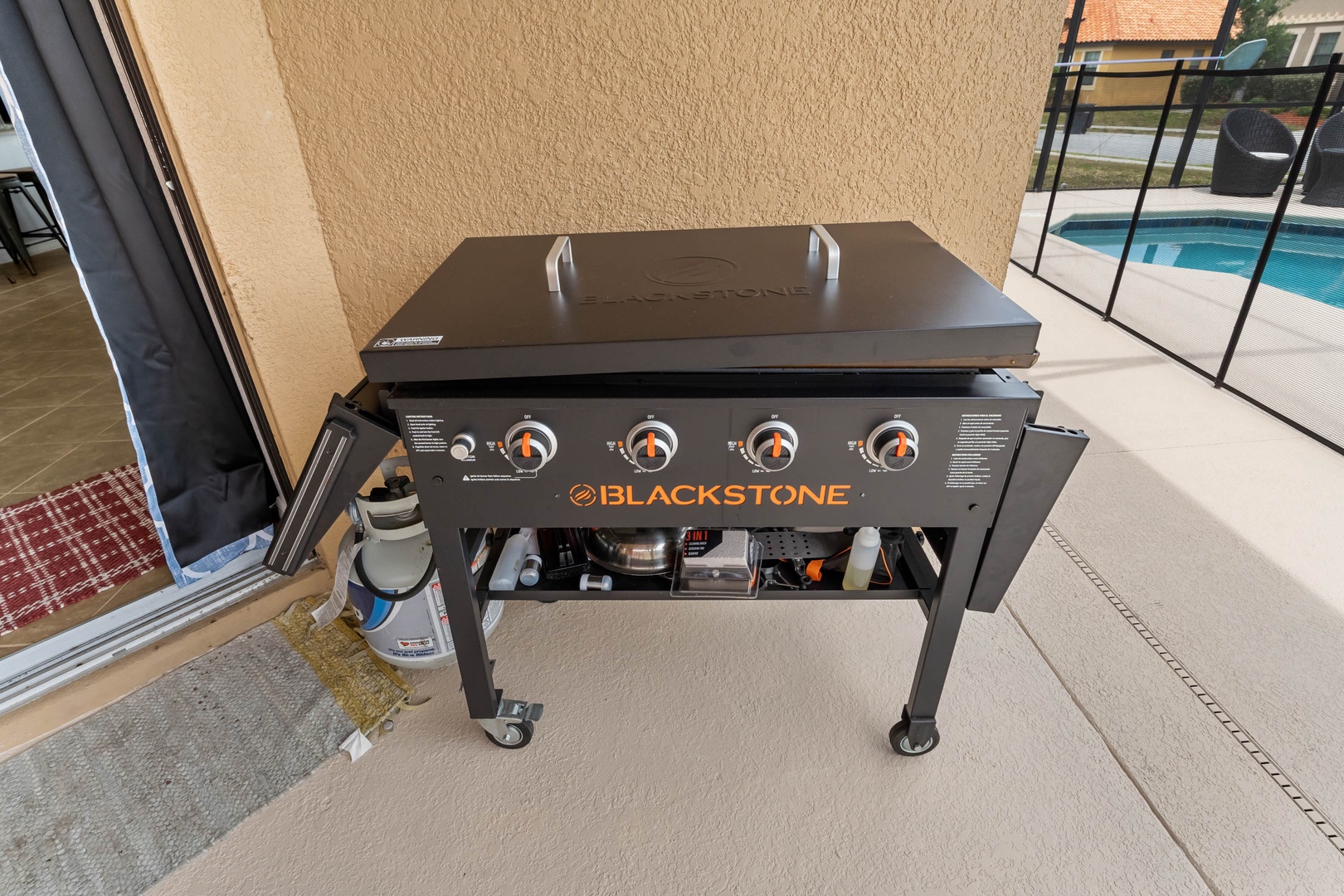 Blackstone flat grill