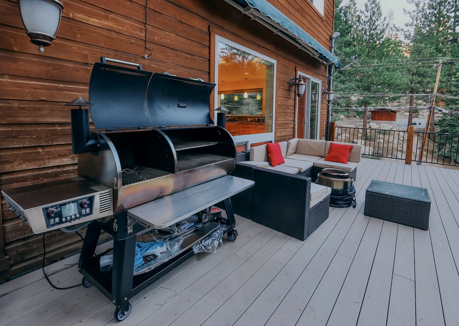 Enjoy the fresh air while you grill up a feast!