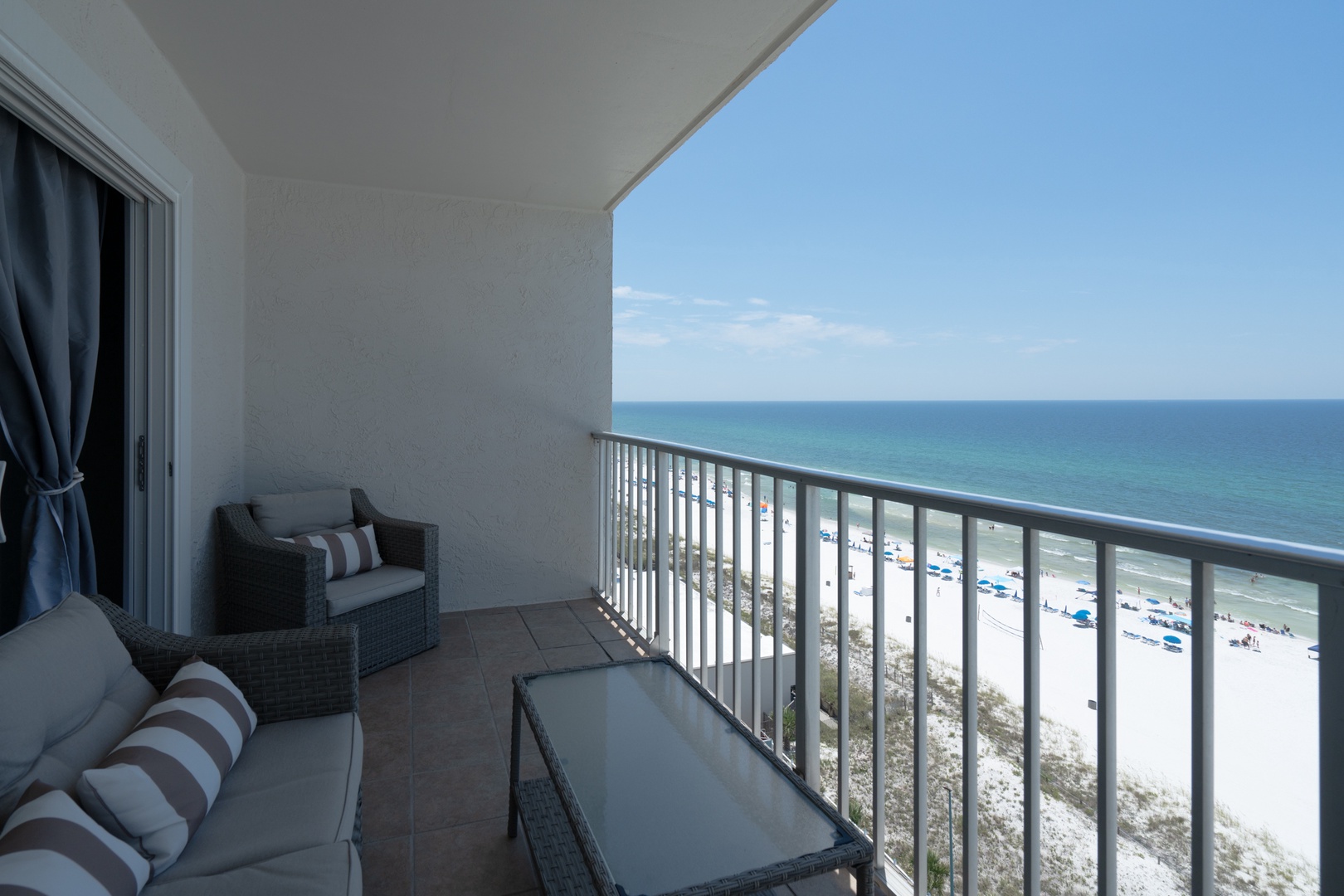 Lounge the day away on the balcony with stunning ocean views