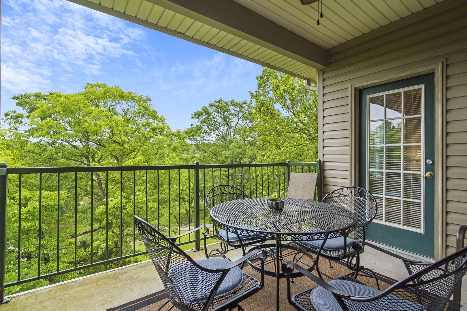 Enjoy a time to relax outside on the balcony (Unit 11)